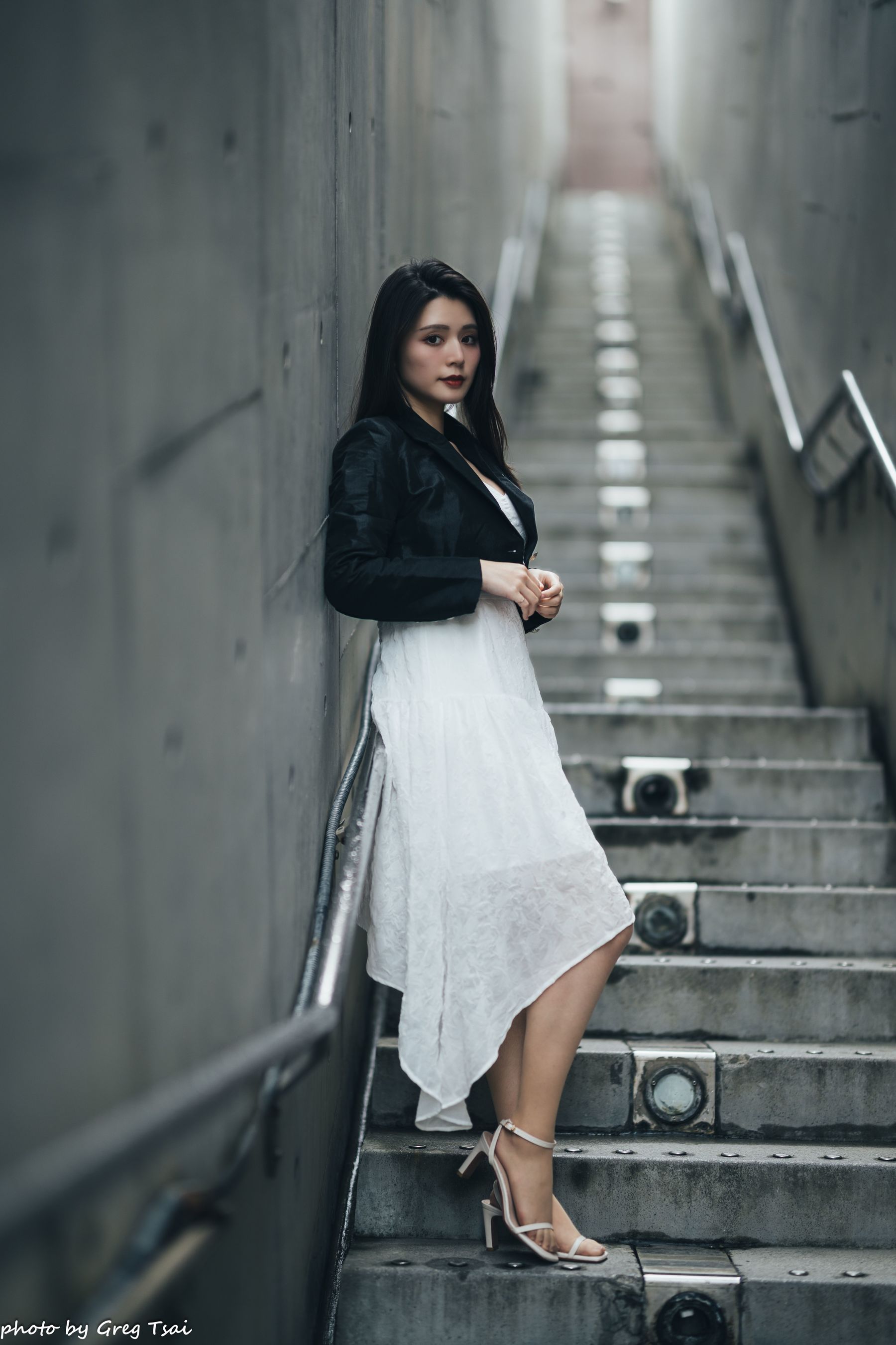 筱筱 - 天台连衣裙