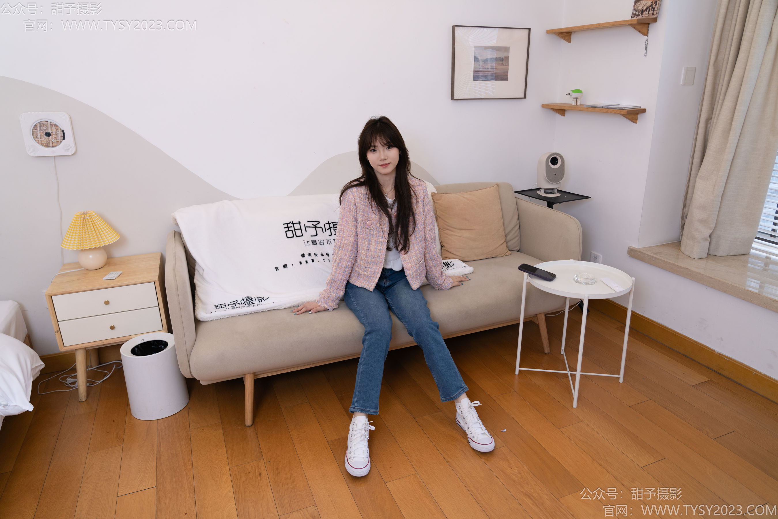 甜予摄影 No.189 璇璇 - 帆布鞋、裸足、抖腿剧情