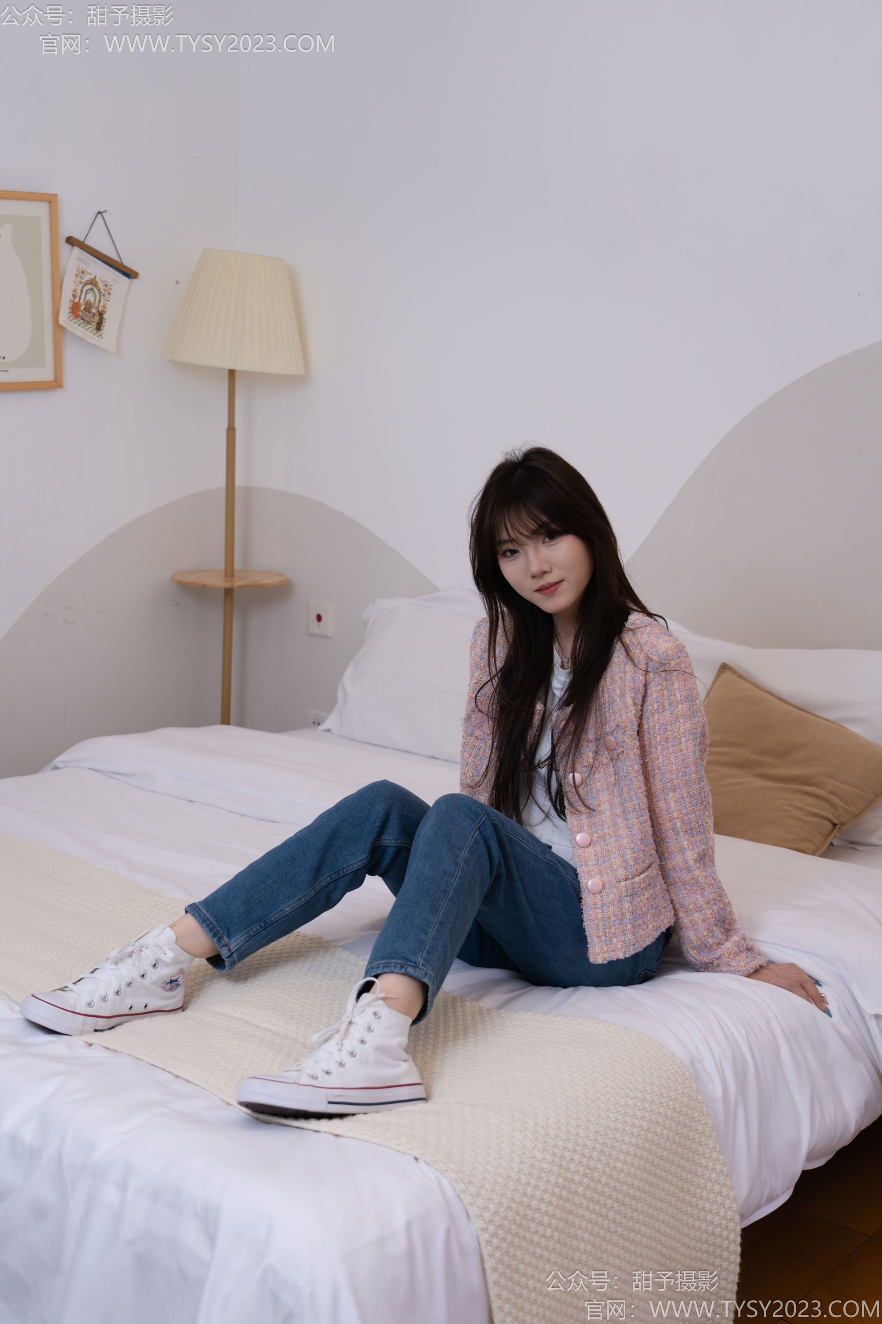 甜予摄影 No.189 璇璇 - 帆布鞋、裸足、抖腿剧情