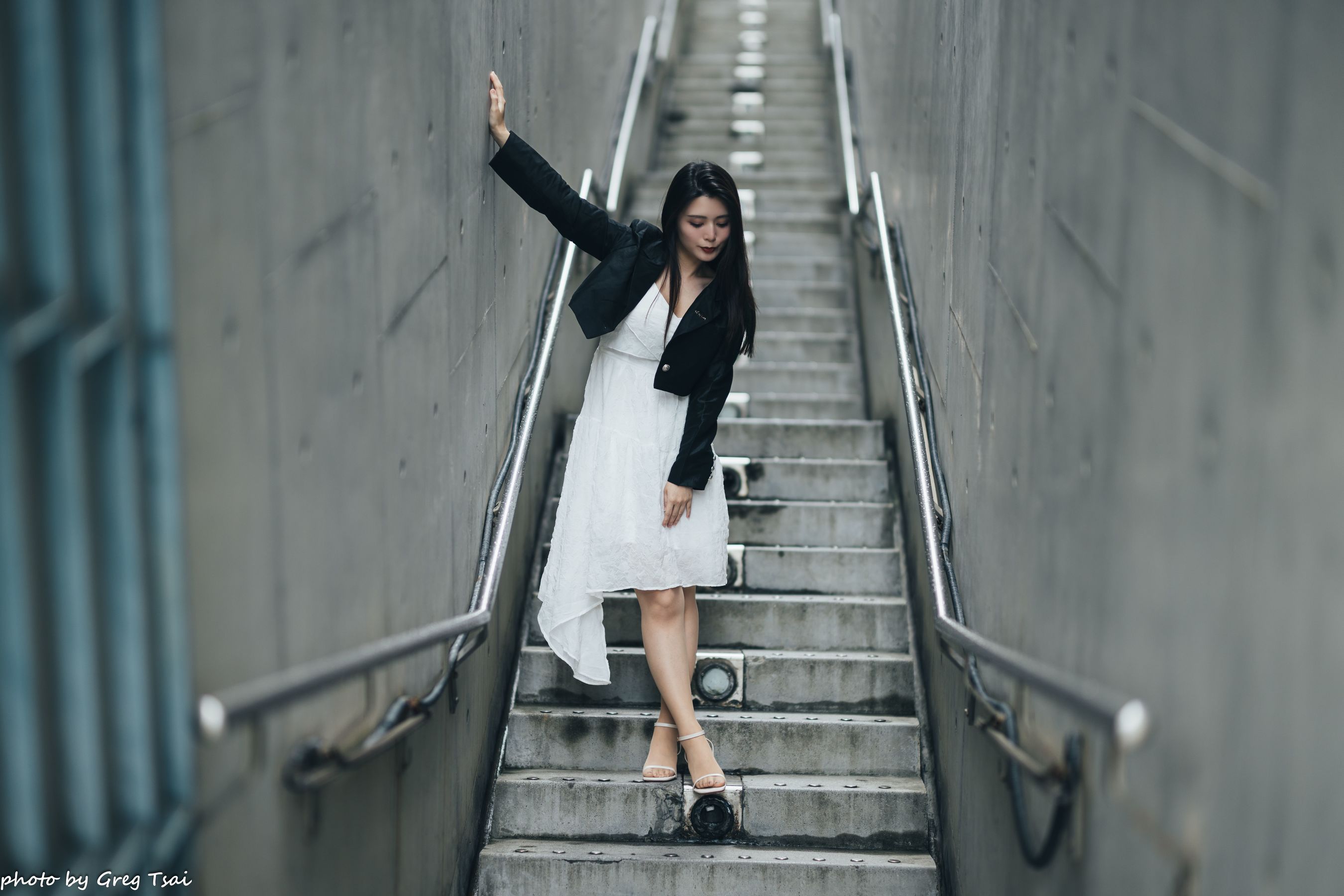 筱筱 - 天台连衣裙