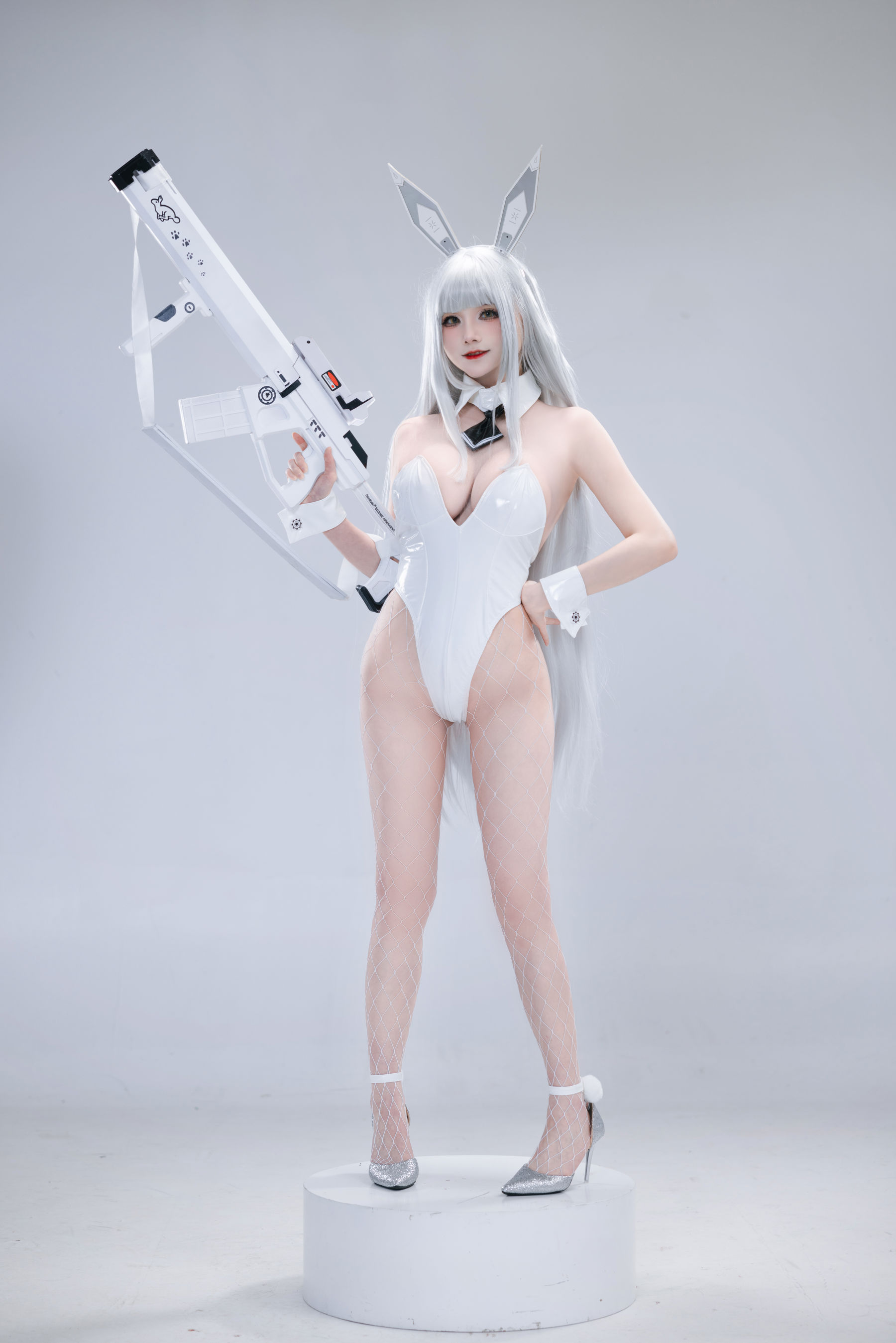COS妹子 仙九Airi - 白兔
