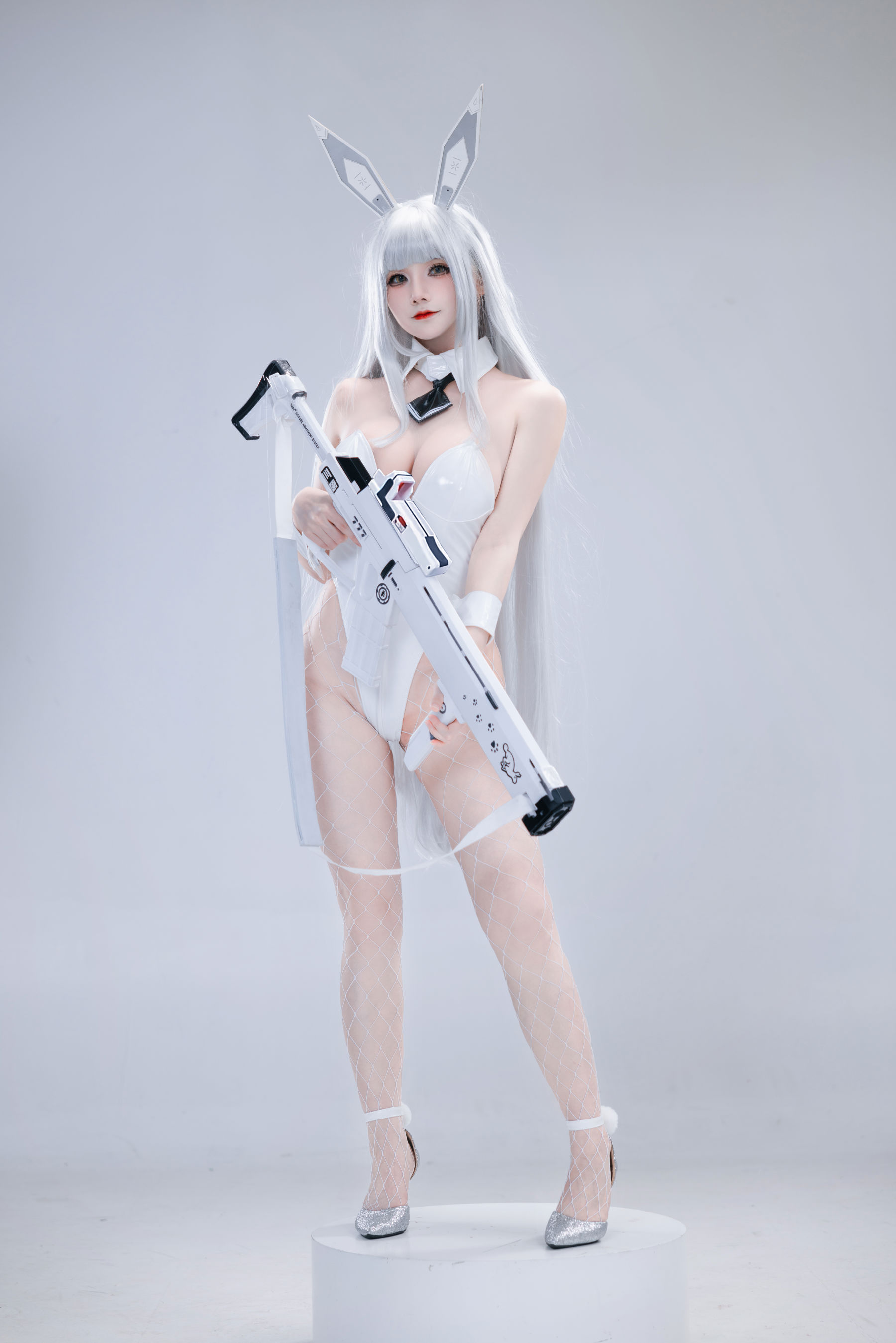 COS妹子 仙九Airi - 白兔