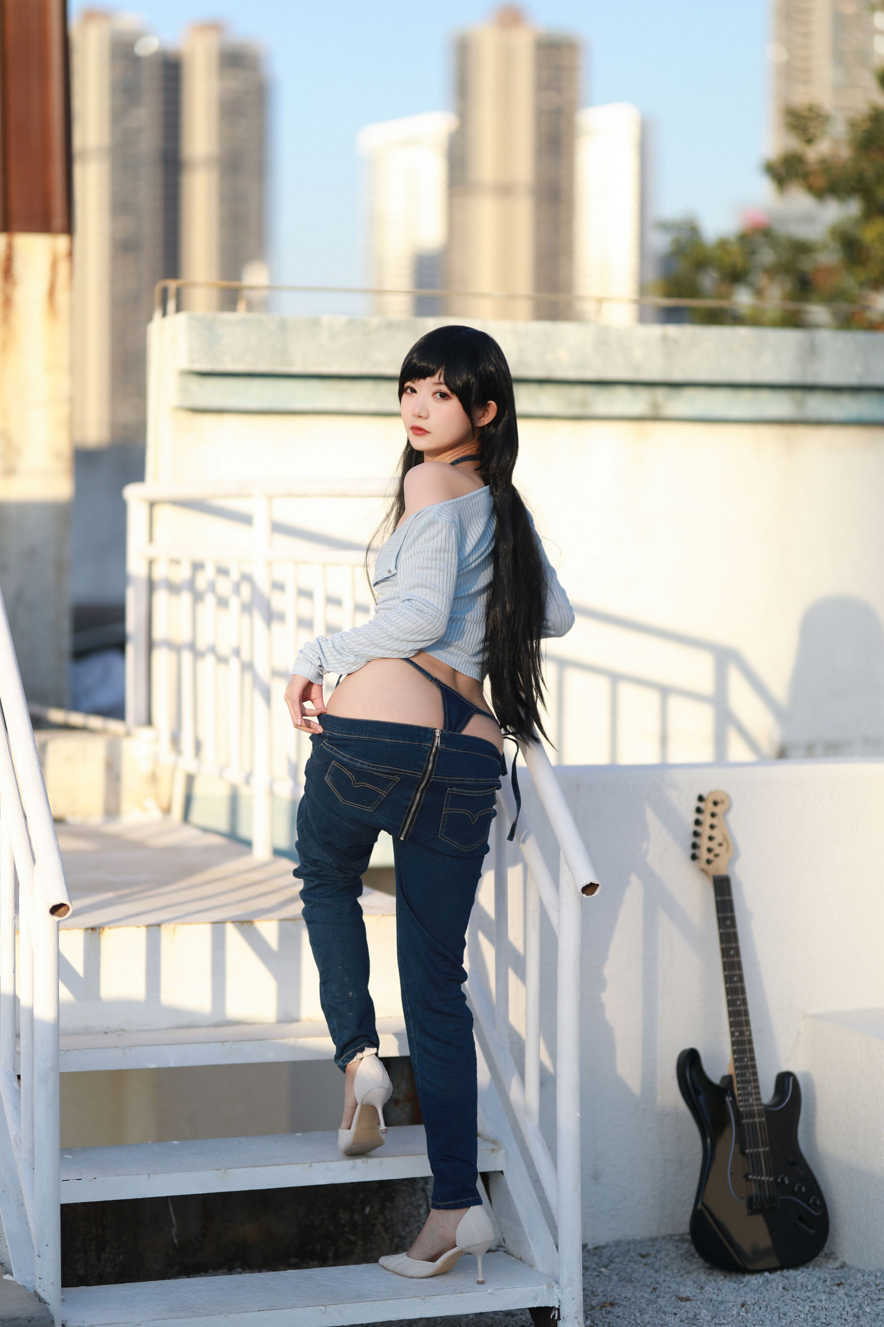 51酱 - 吉他牛仔裤