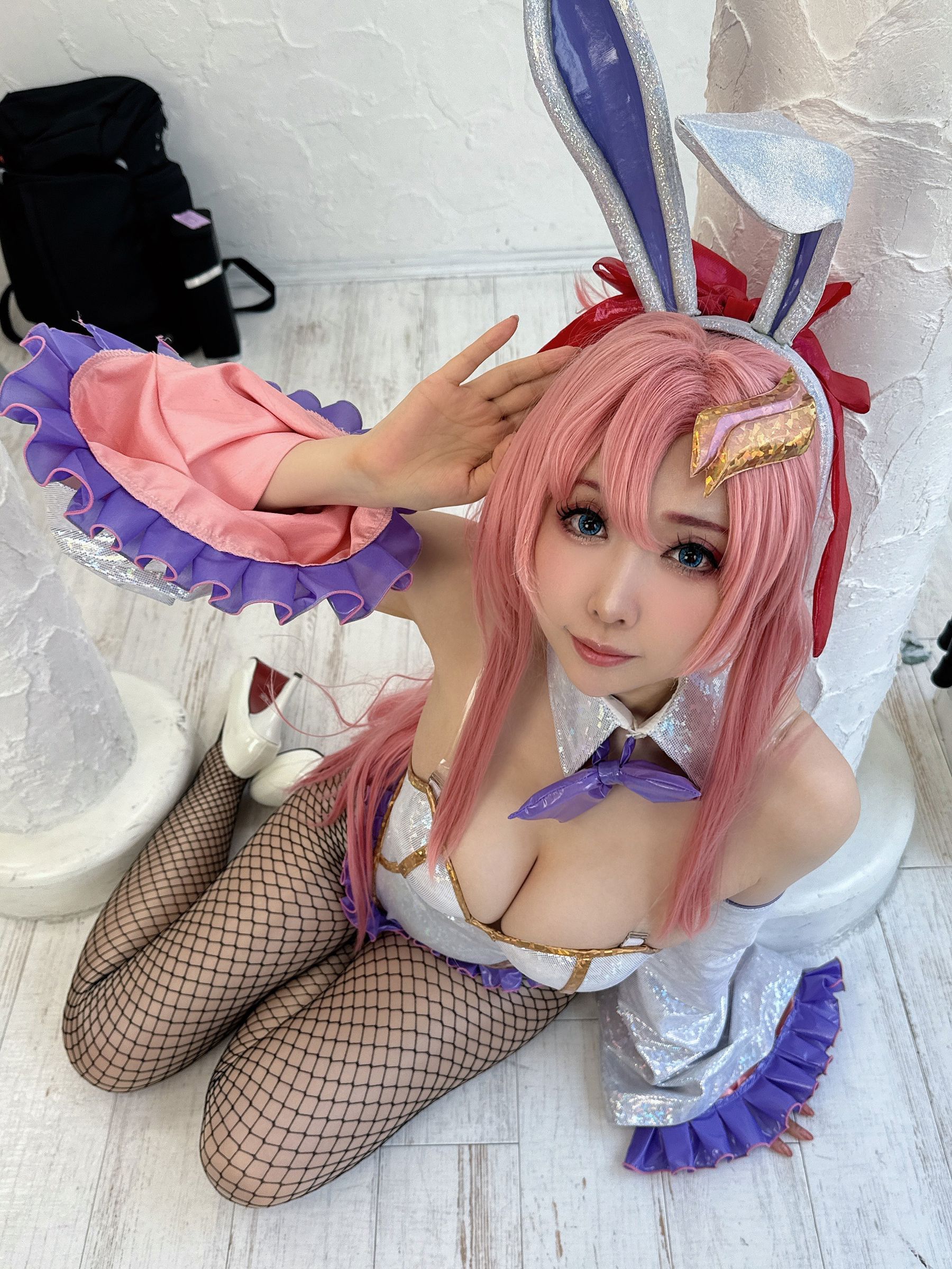 [Cosplay] [KURUPIKA] Reku Momoiro 桃色れく - Meer Campbell Quiet Night omake