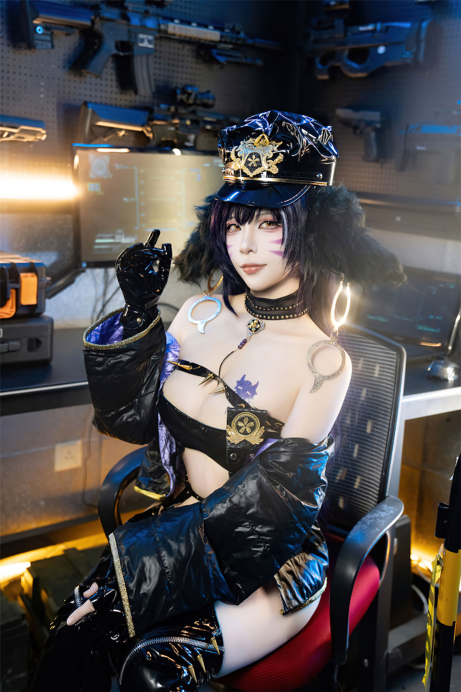 人气Coser 二佐Nisa - 碧蓝航线 武藏 女警