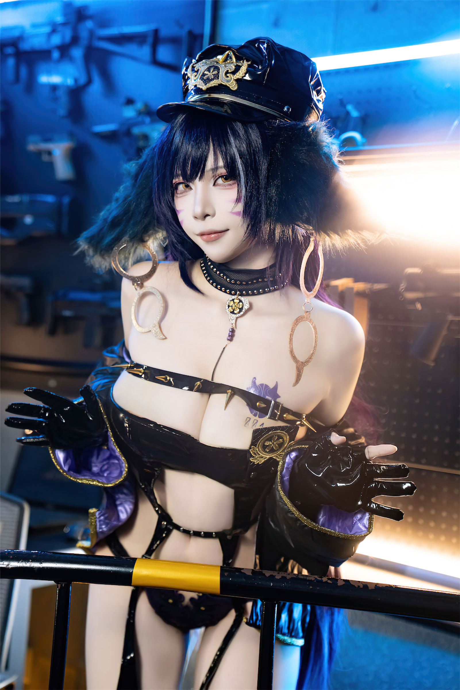 人气Coser 二佐Nisa - 碧蓝航线 武藏 女警