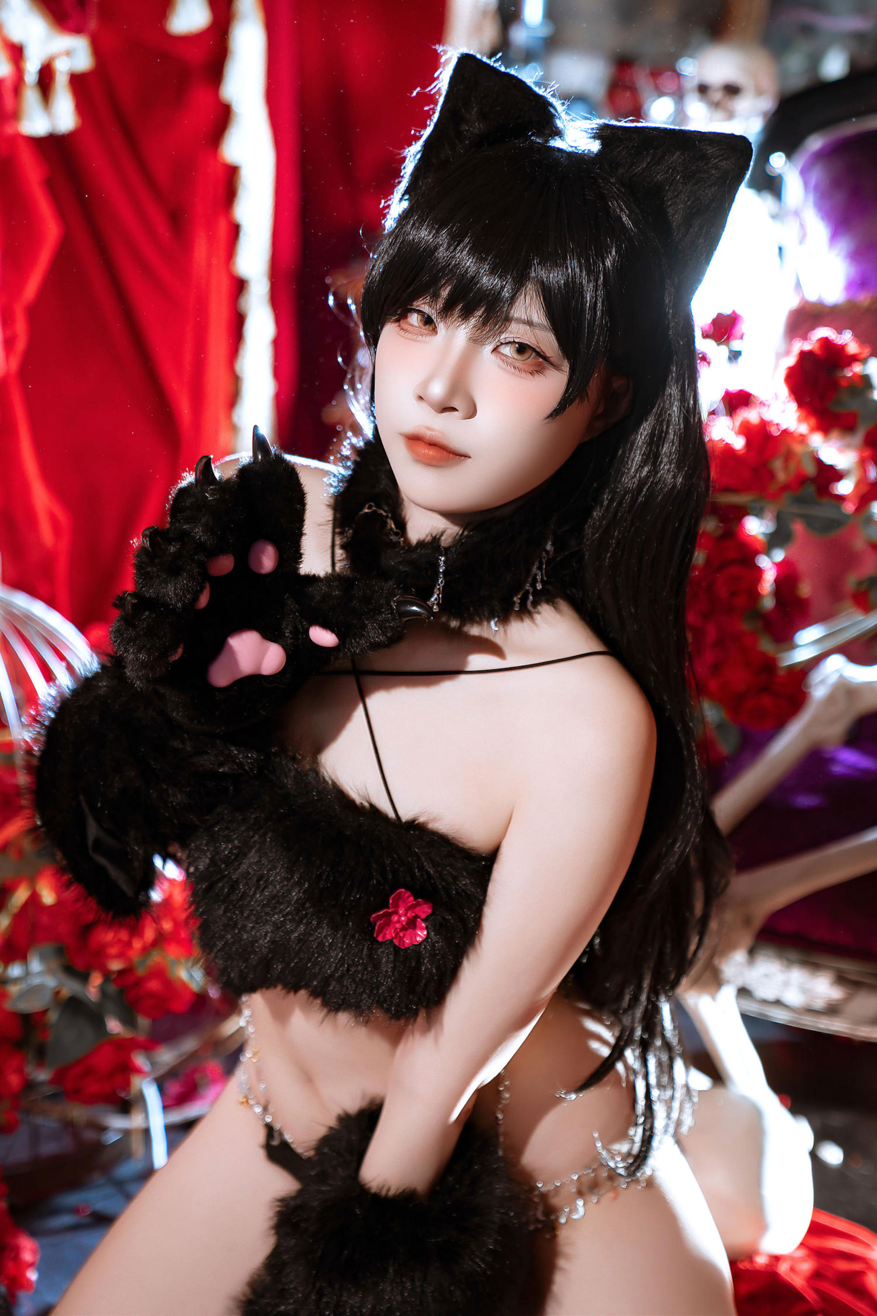 人气Coser 二佐Nisa - 碧蓝航线 爱宕万圣节