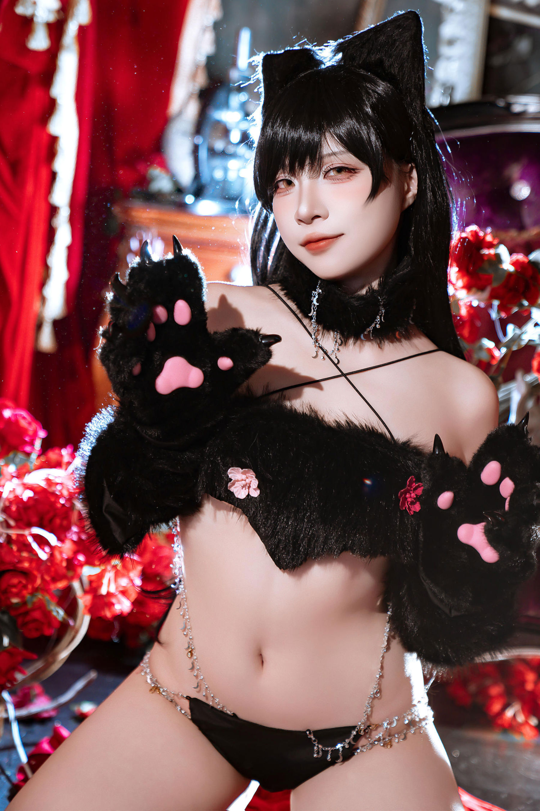 人气Coser 二佐Nisa - 碧蓝航线 爱宕万圣节