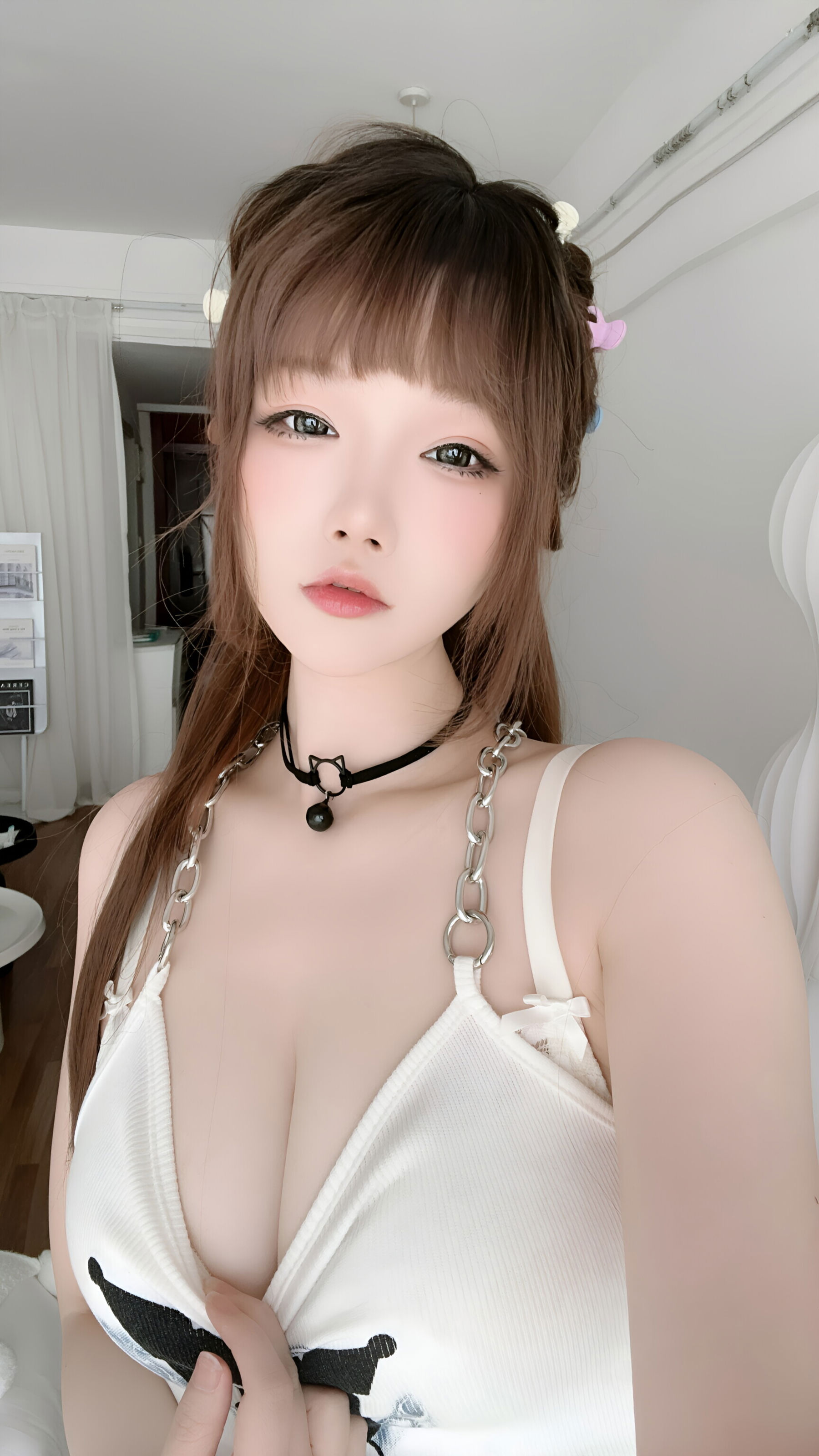 动漫博主雪晴Astra - 牛仔短裤