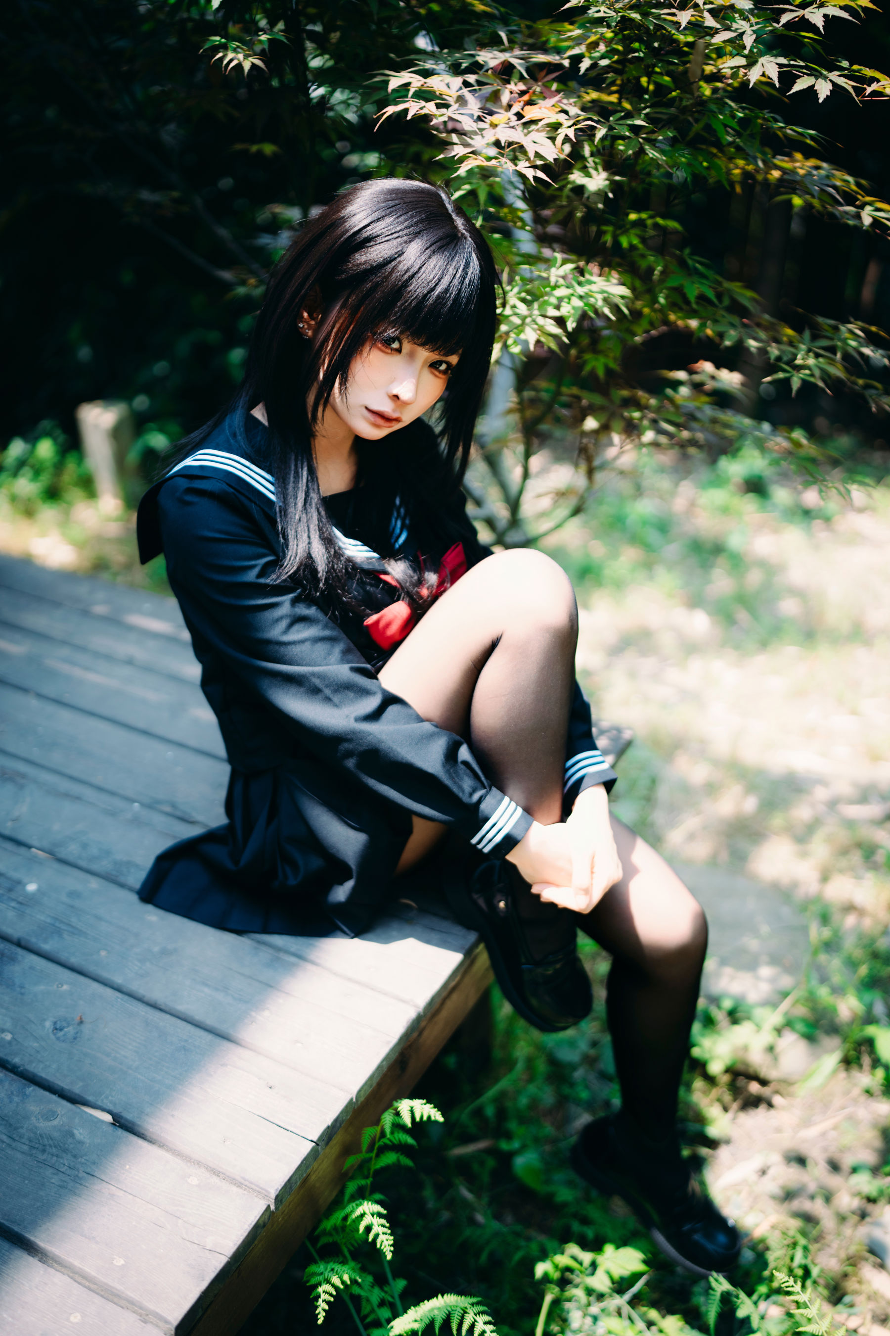 动漫博主蠢沫沫 - 2025.10 自拍集