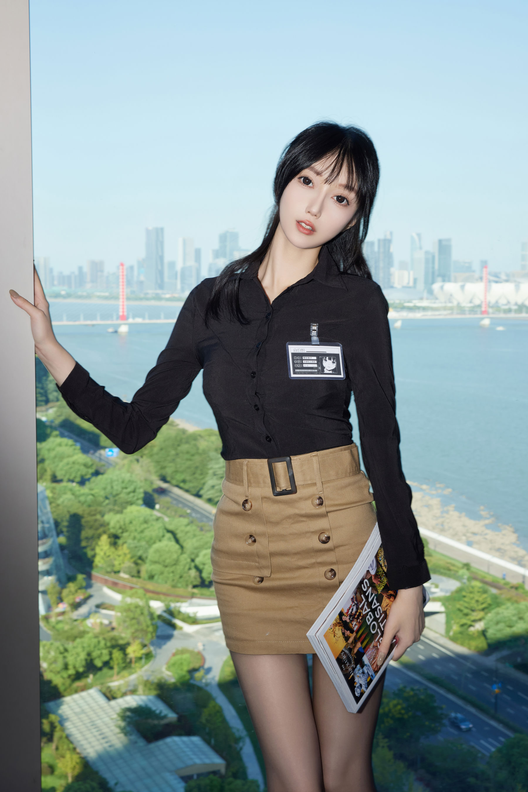 玥儿玥 - 蒙面黑丝