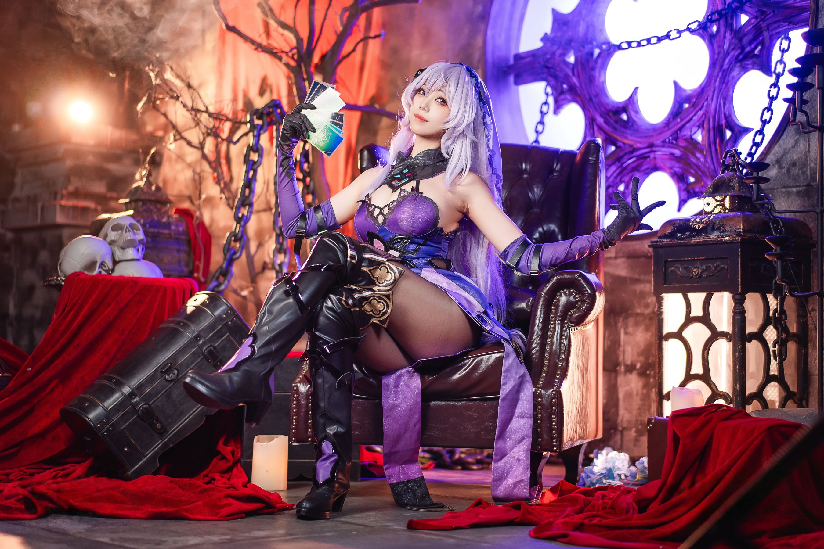 萌系小姐姐 蜜汁猫裘 - 黑天鹅