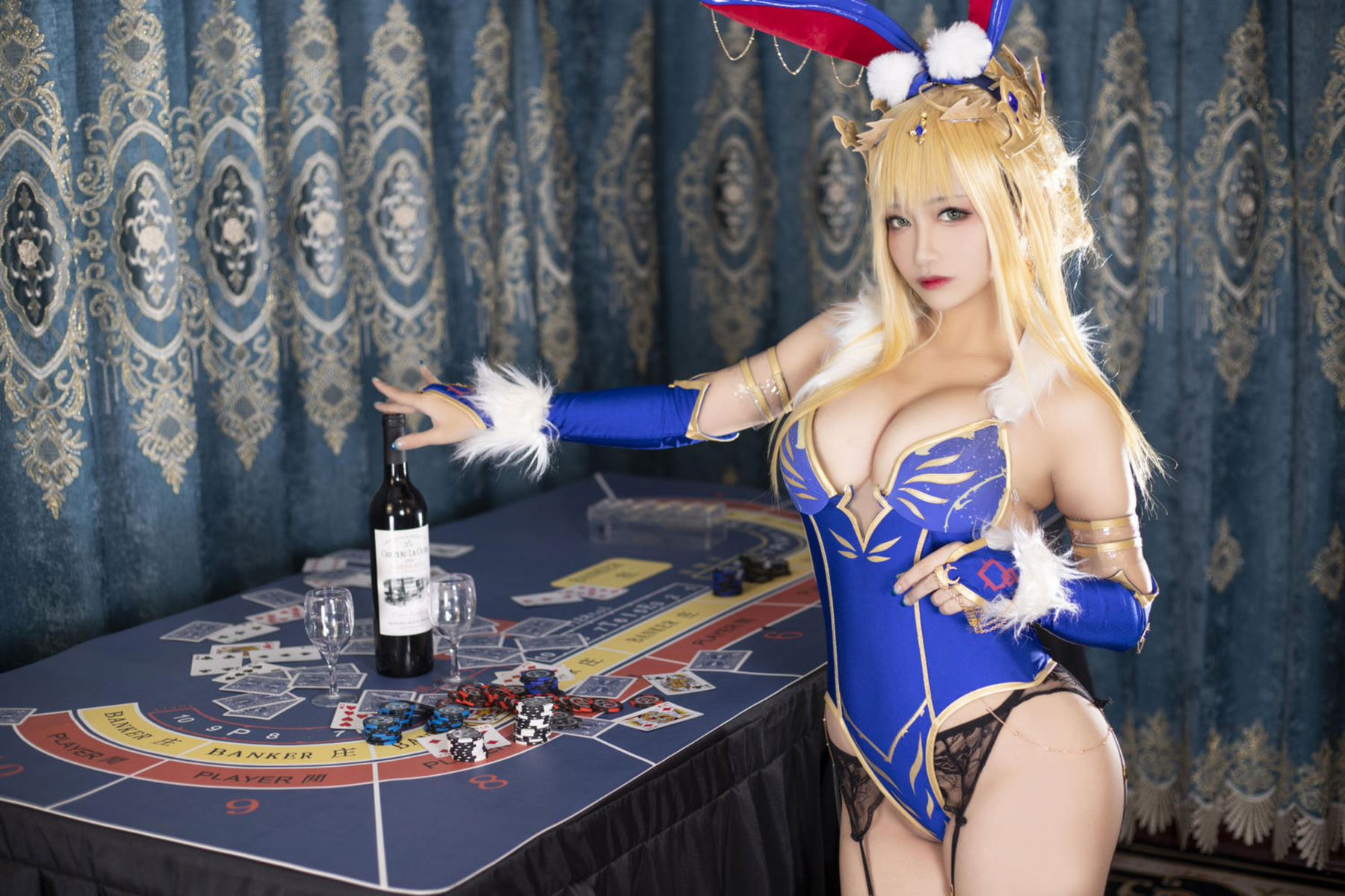 动漫博主 洛璃LoLiSAMA - FGO 白枪呆兔女郎