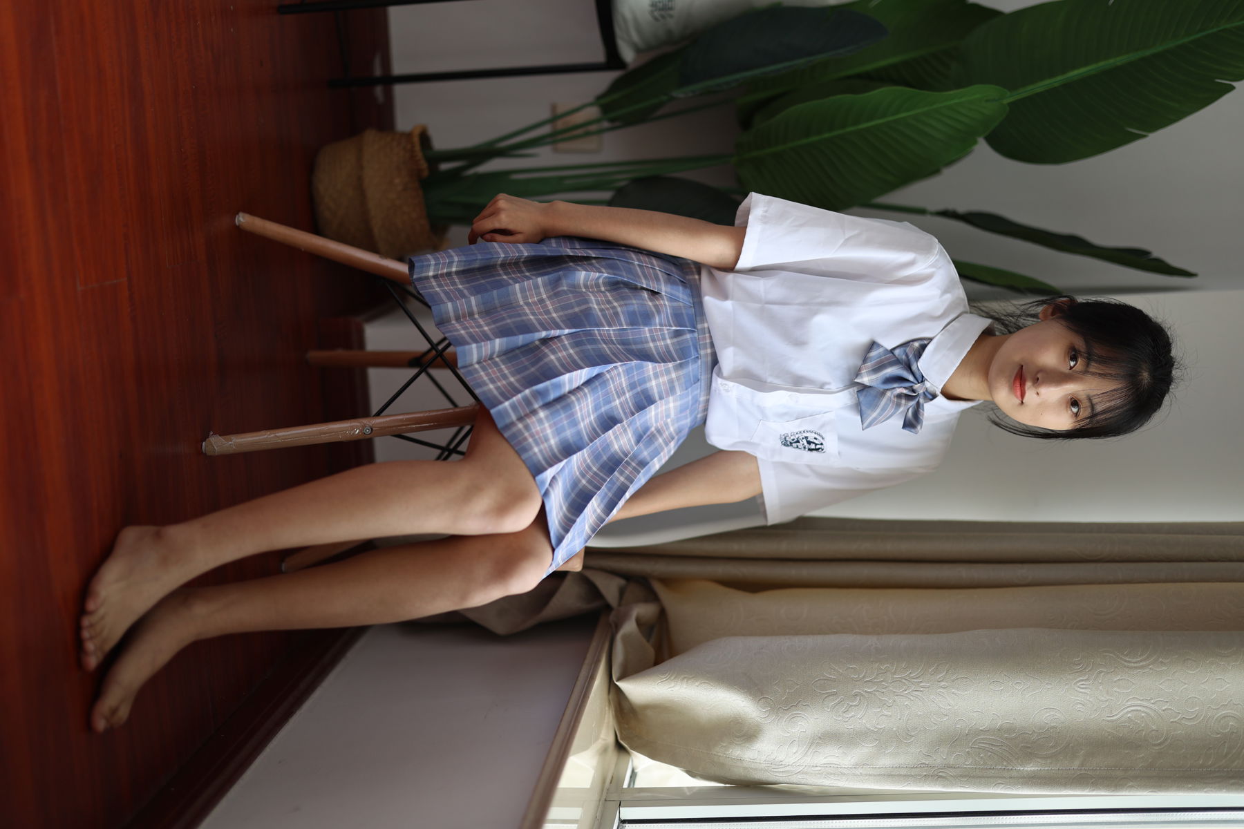 三禾摄影 No.001 雪雪 室内JK