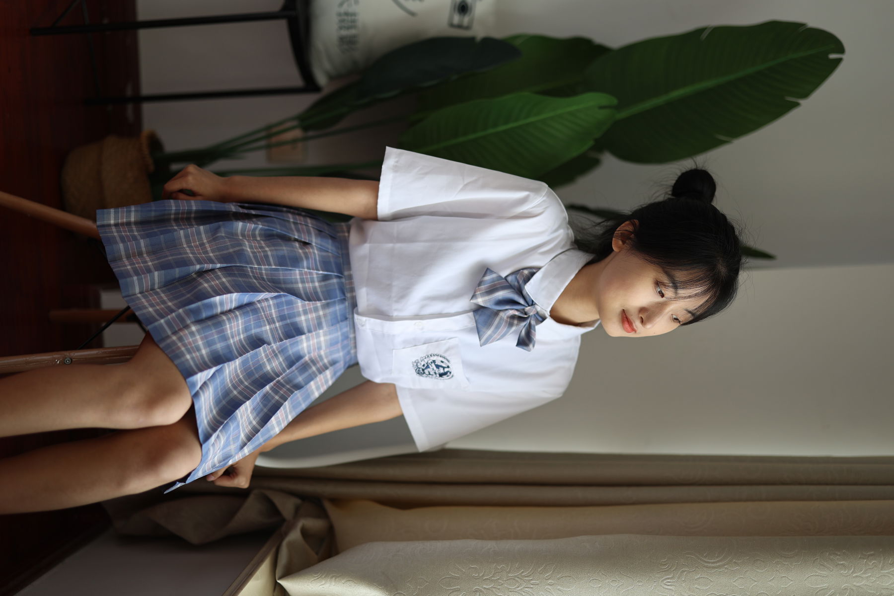 三禾摄影 No.001 雪雪 室内JK