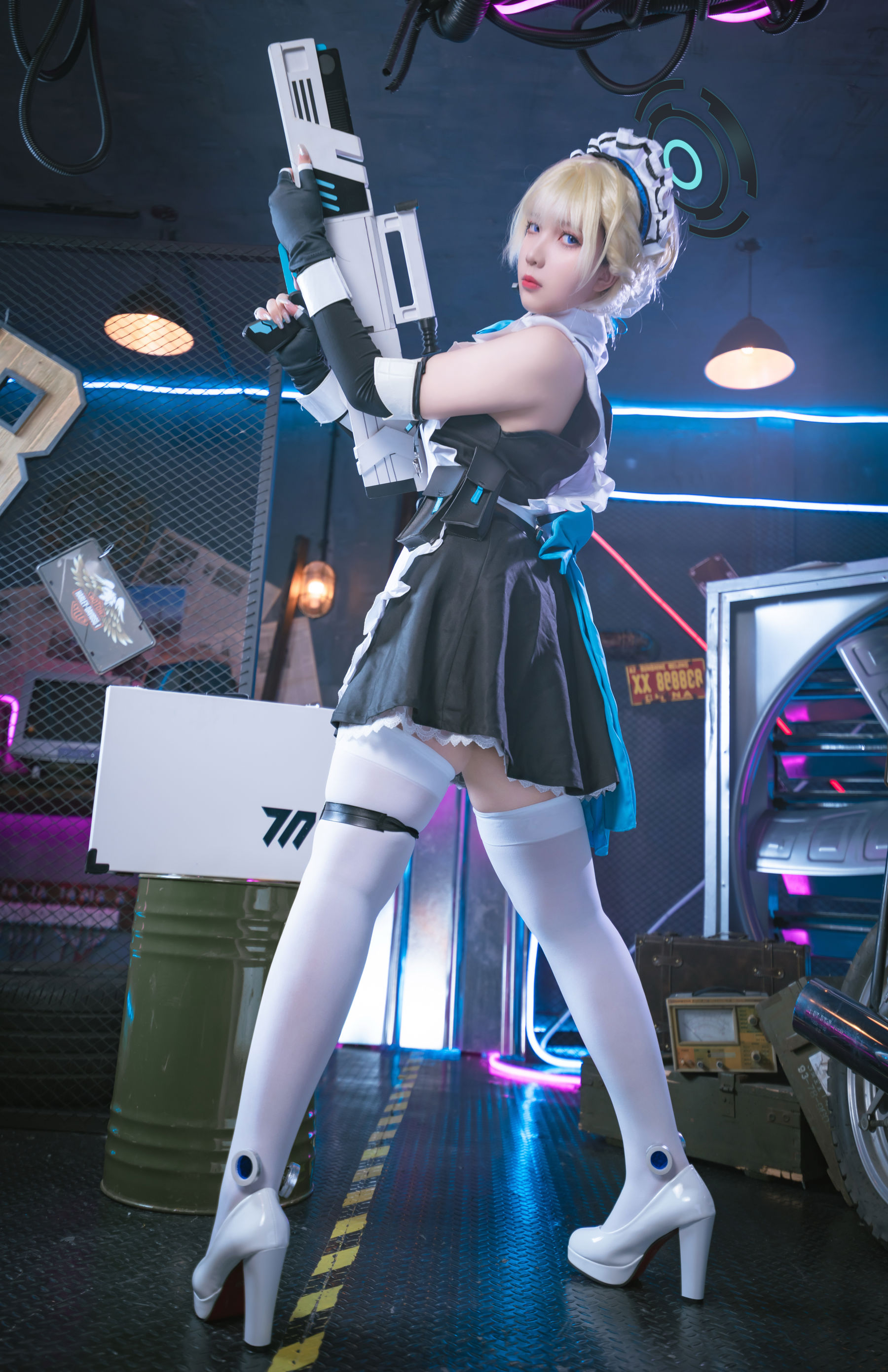 小和甜酒 - 蔚蓝档案 飞鸟马时女仆