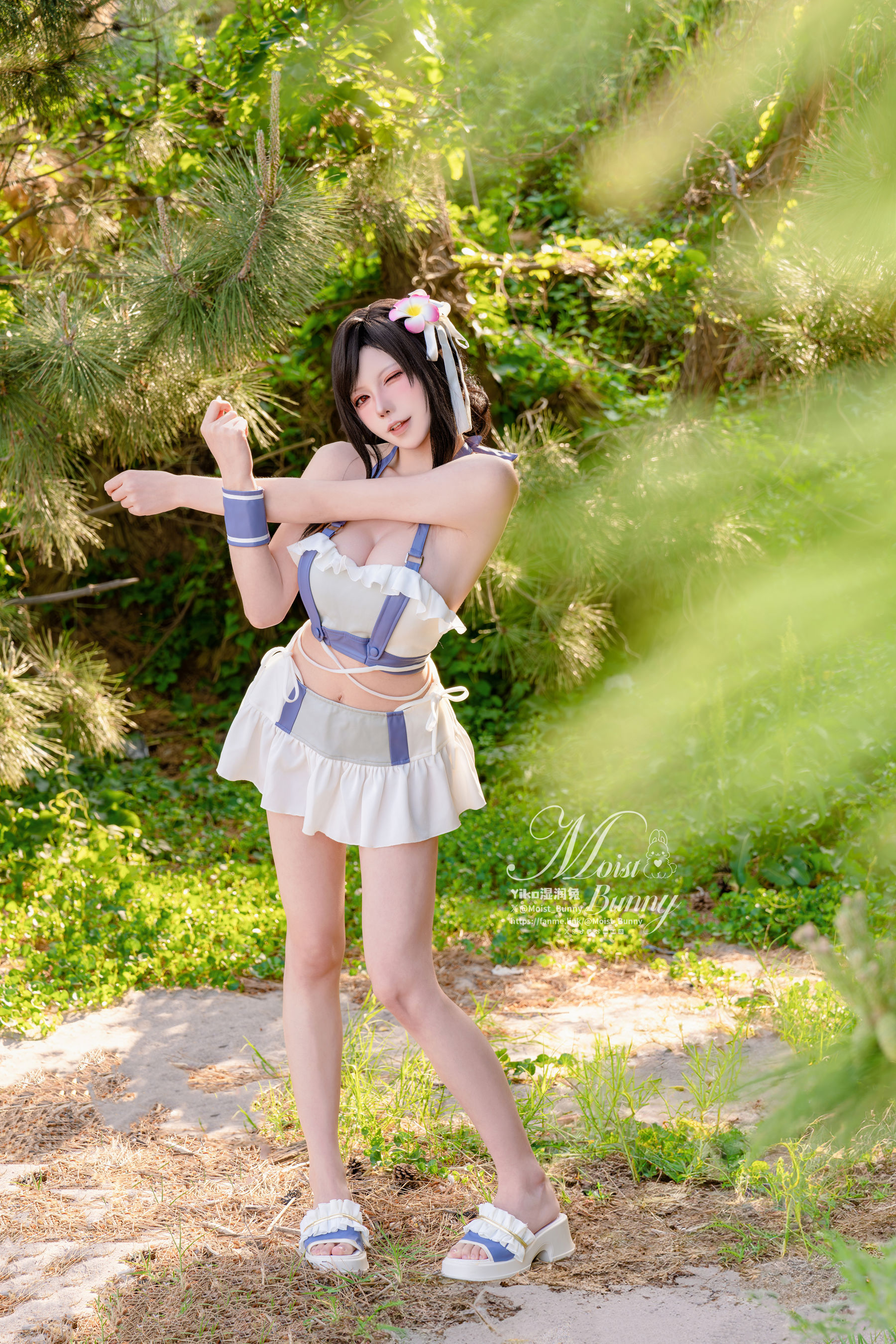 咬一口兔娘 - 2025泳装限定作 海边假日 蒂法