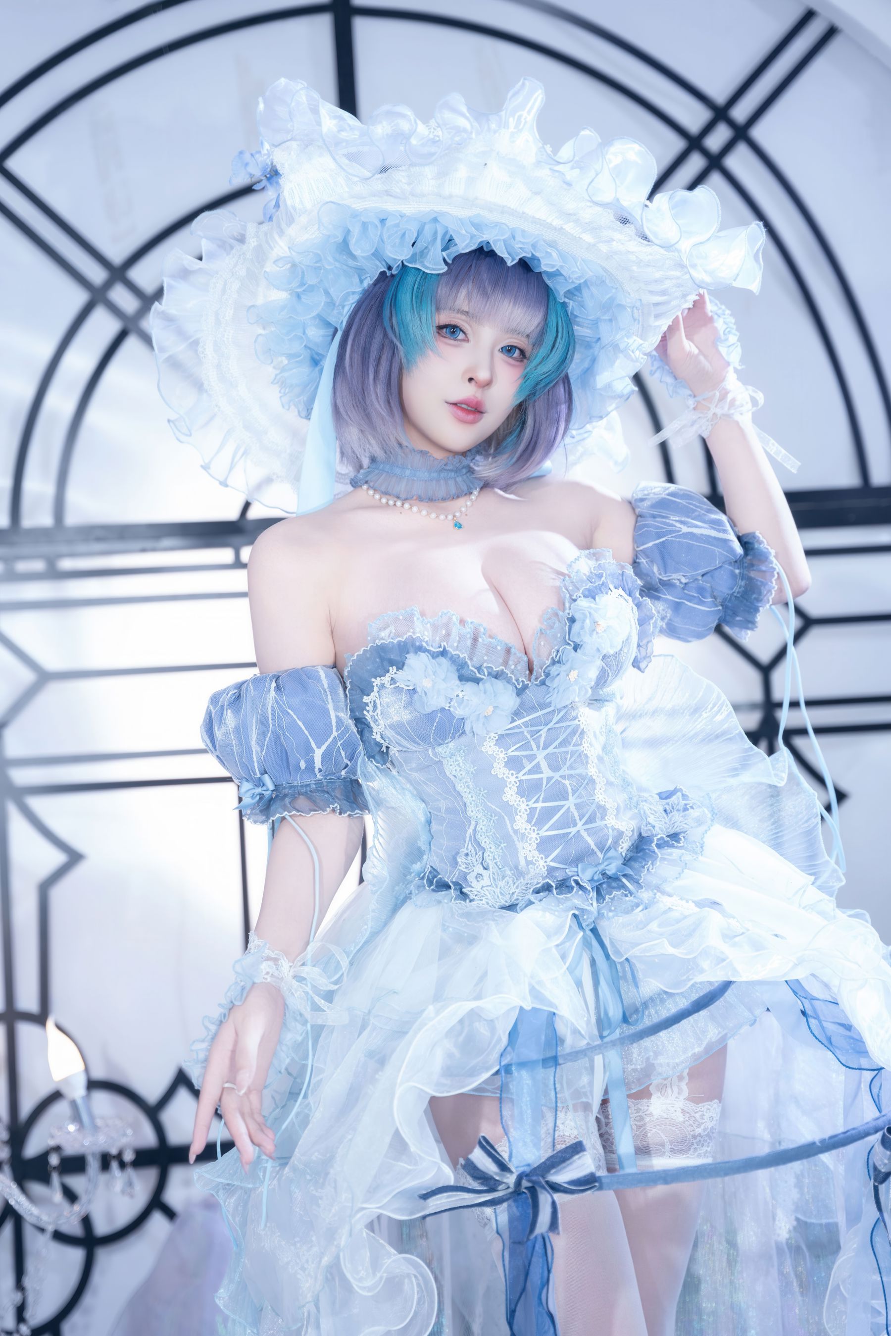 尤物 清水由乃 - 碧蓝航线 柴郡 礼服