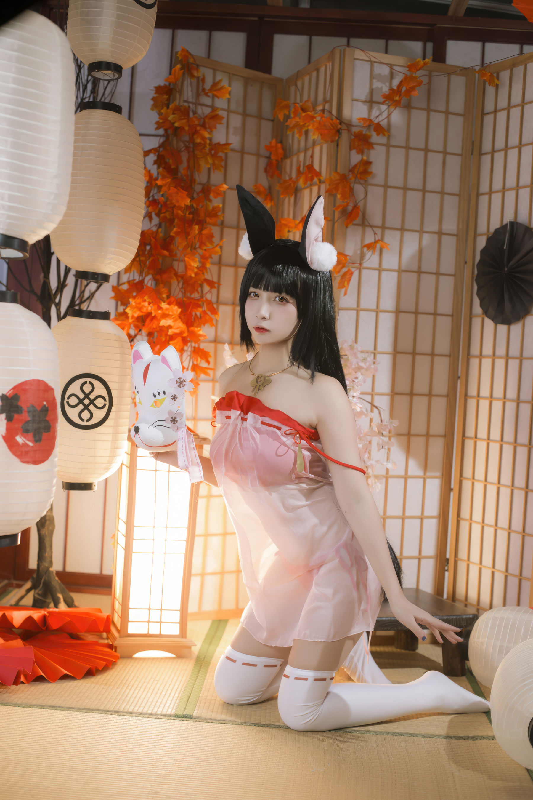 人气Coser 二佐Nisa - 碧蓝航线 长门 神子的休憩