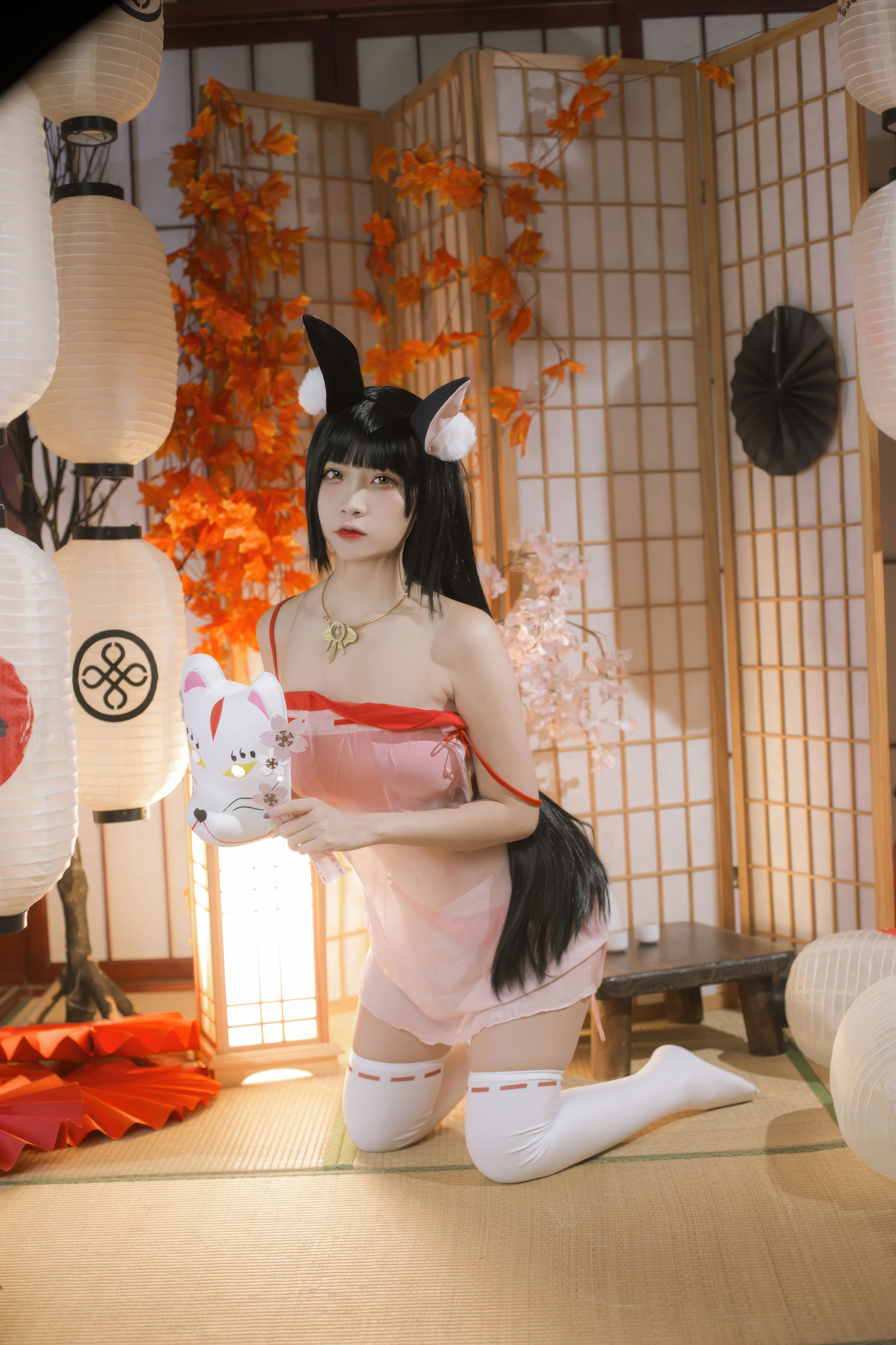 人气Coser 二佐Nisa - 碧蓝航线 长门 神子的休憩