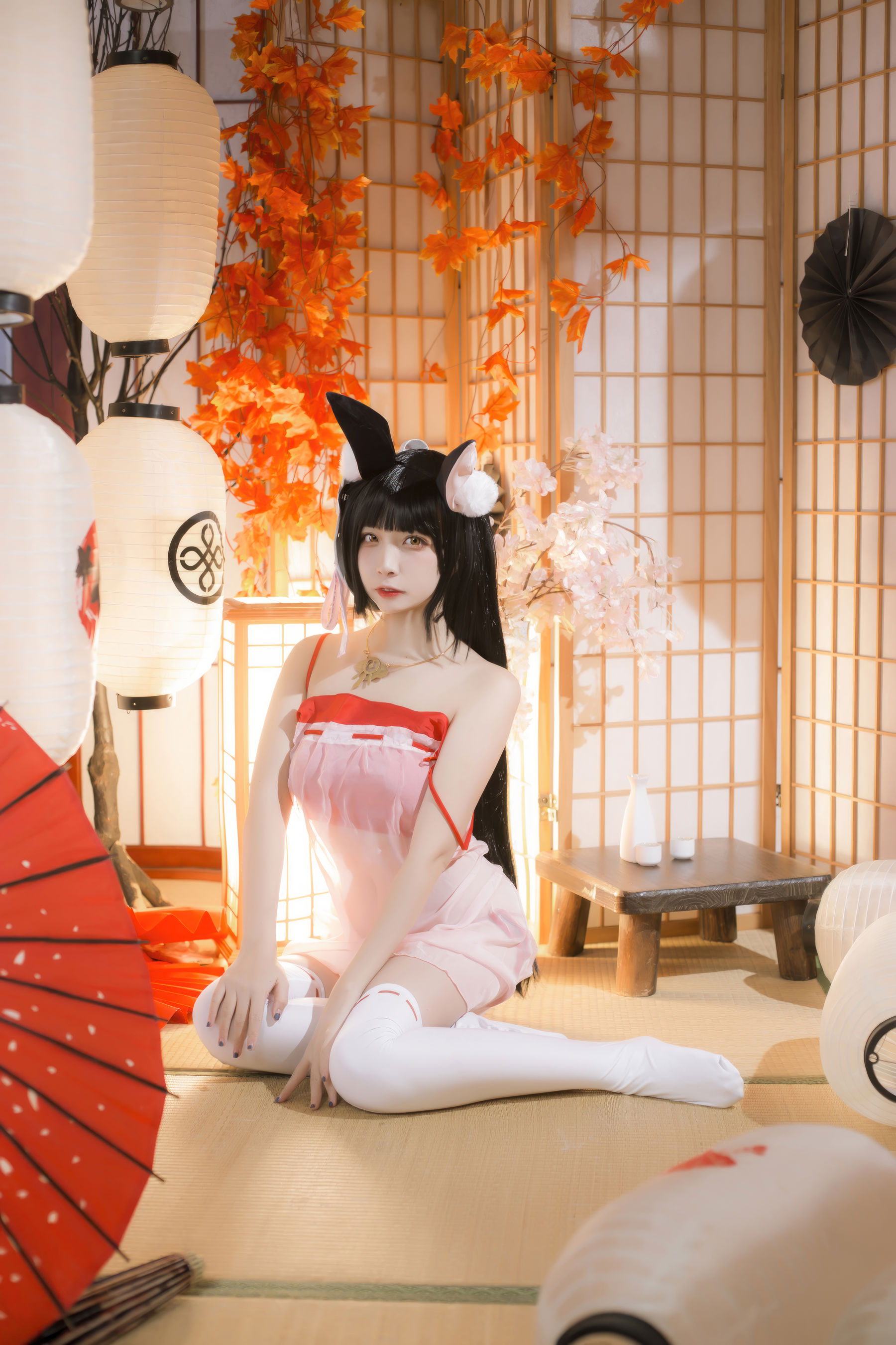 人气Coser 二佐Nisa - 碧蓝航线 长门 神子的休憩