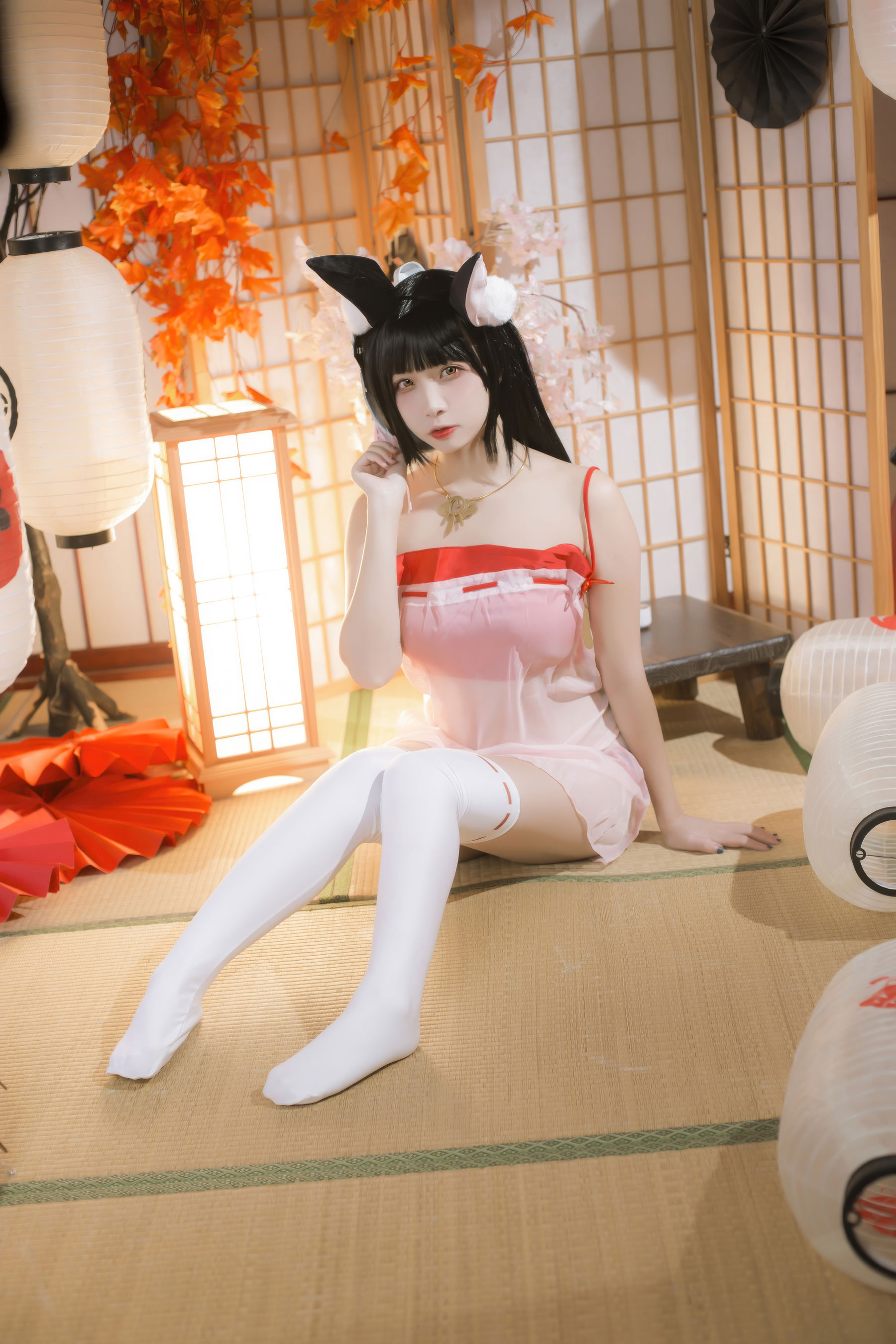 人气Coser 二佐Nisa - 碧蓝航线 长门 神子的休憩