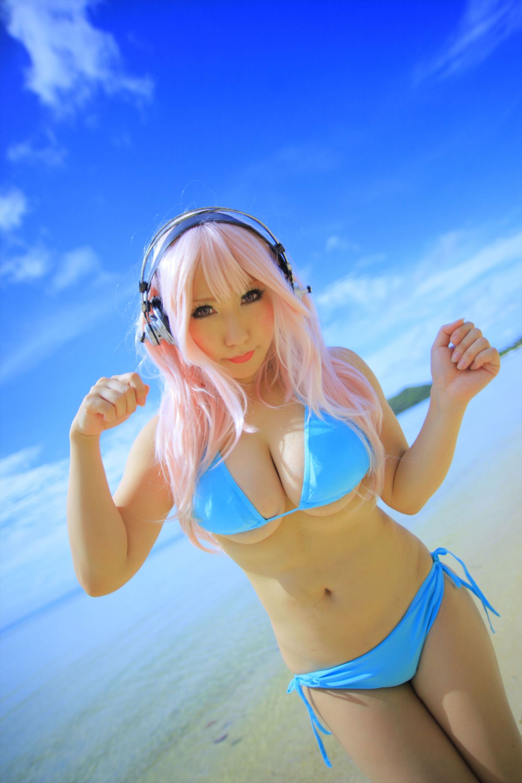 (Cosplay) [Shooting Star's (SAKU サク)] - Saxony Super Search Amiko bikini
