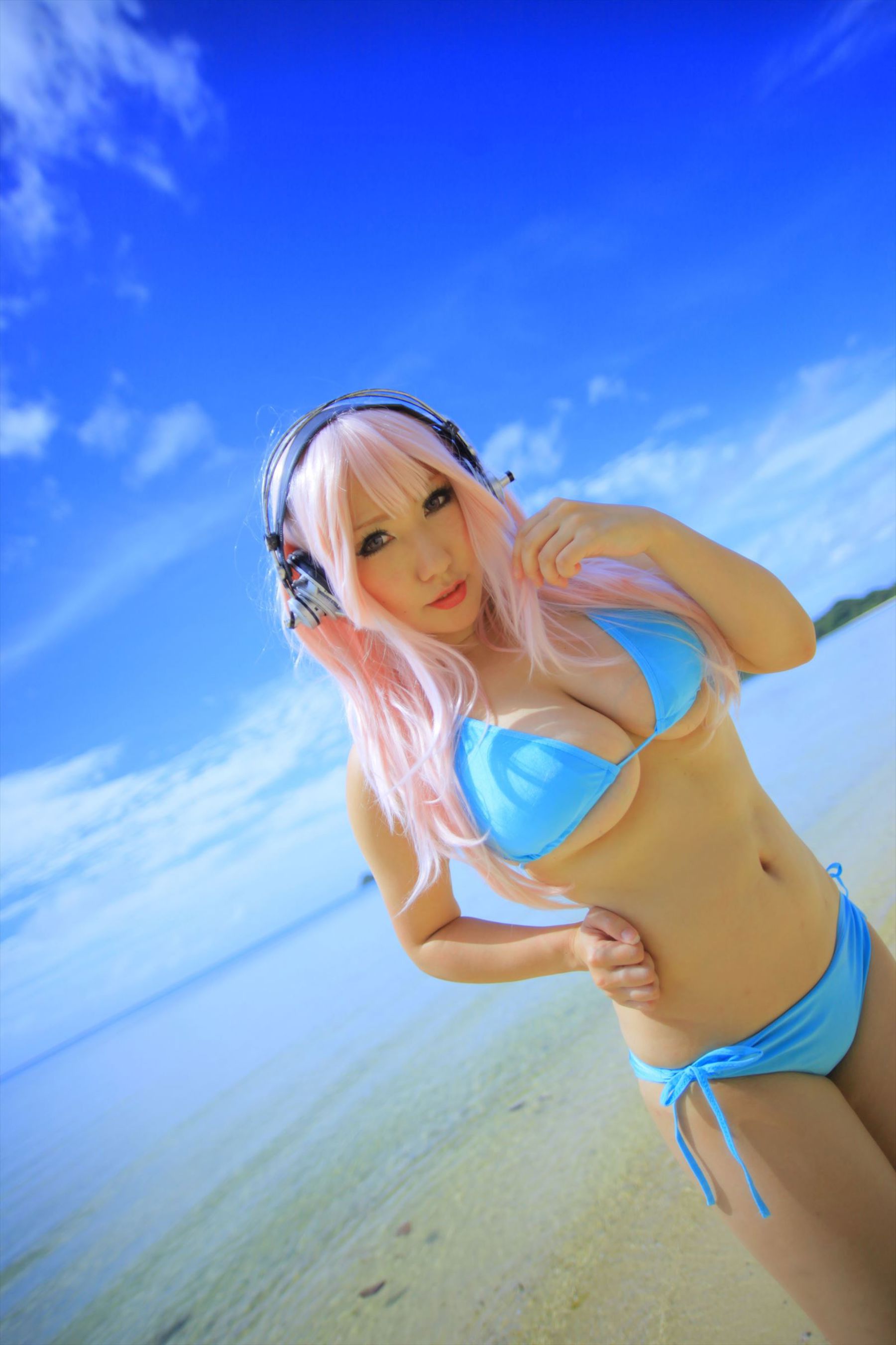 (Cosplay) [Shooting Star's (SAKU サク)] - Saxony Super Search Amiko bikini