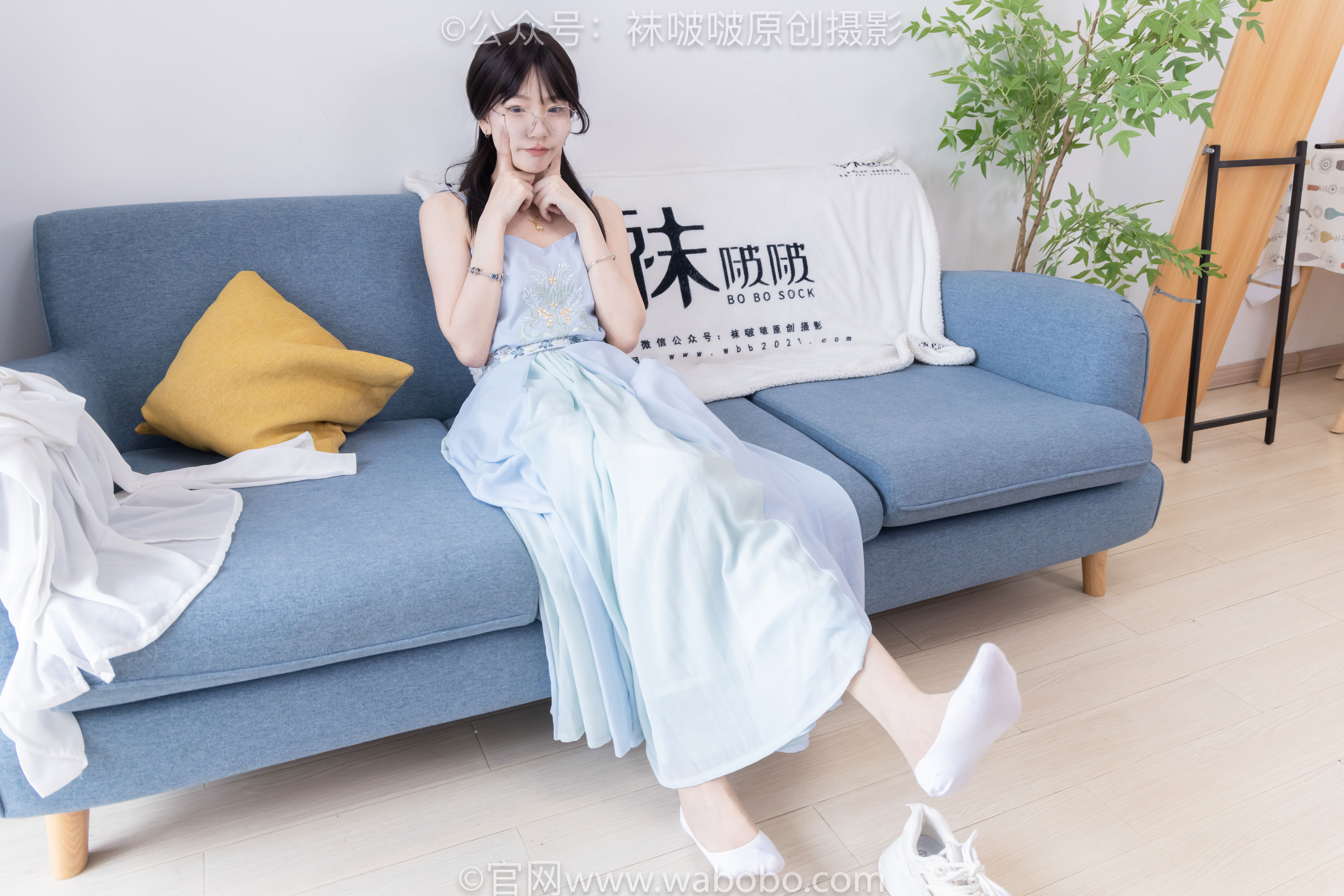 BoBoSocks袜啵啵 No.643 小甜豆 - 汉服、白船袜、薄肉丝、裸足