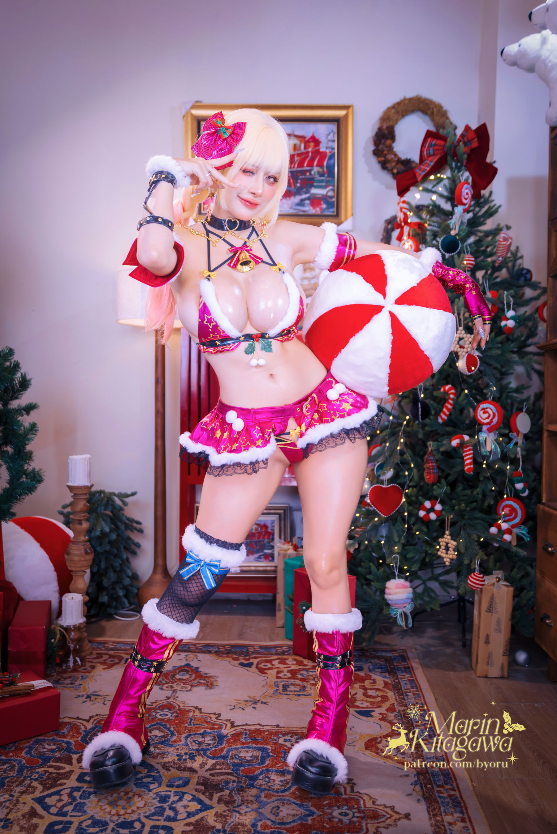 日本性感萝莉 Byoru - Marin Kitagawa Xmas