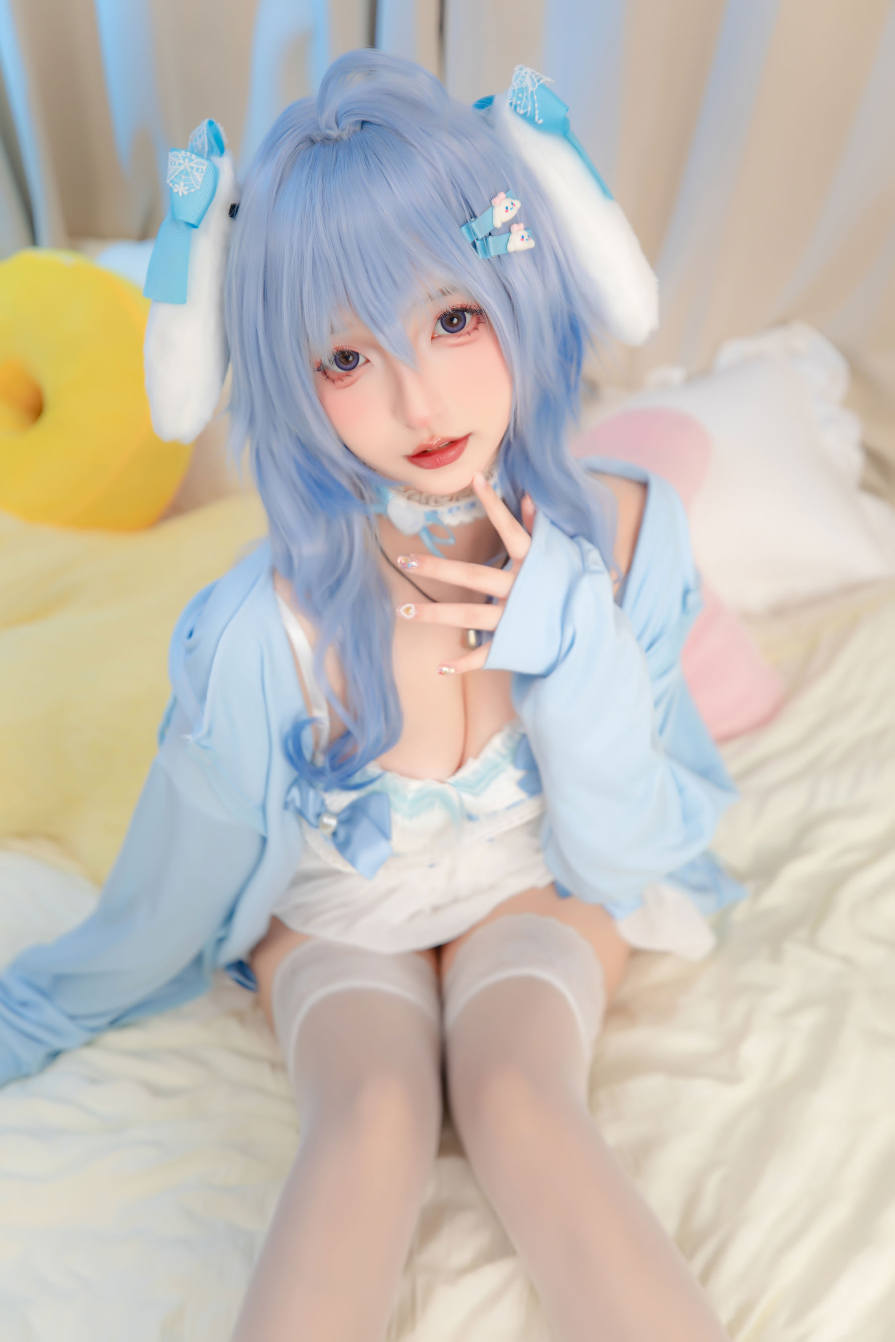 萝莉 神楽板真冬 之甘雨降临