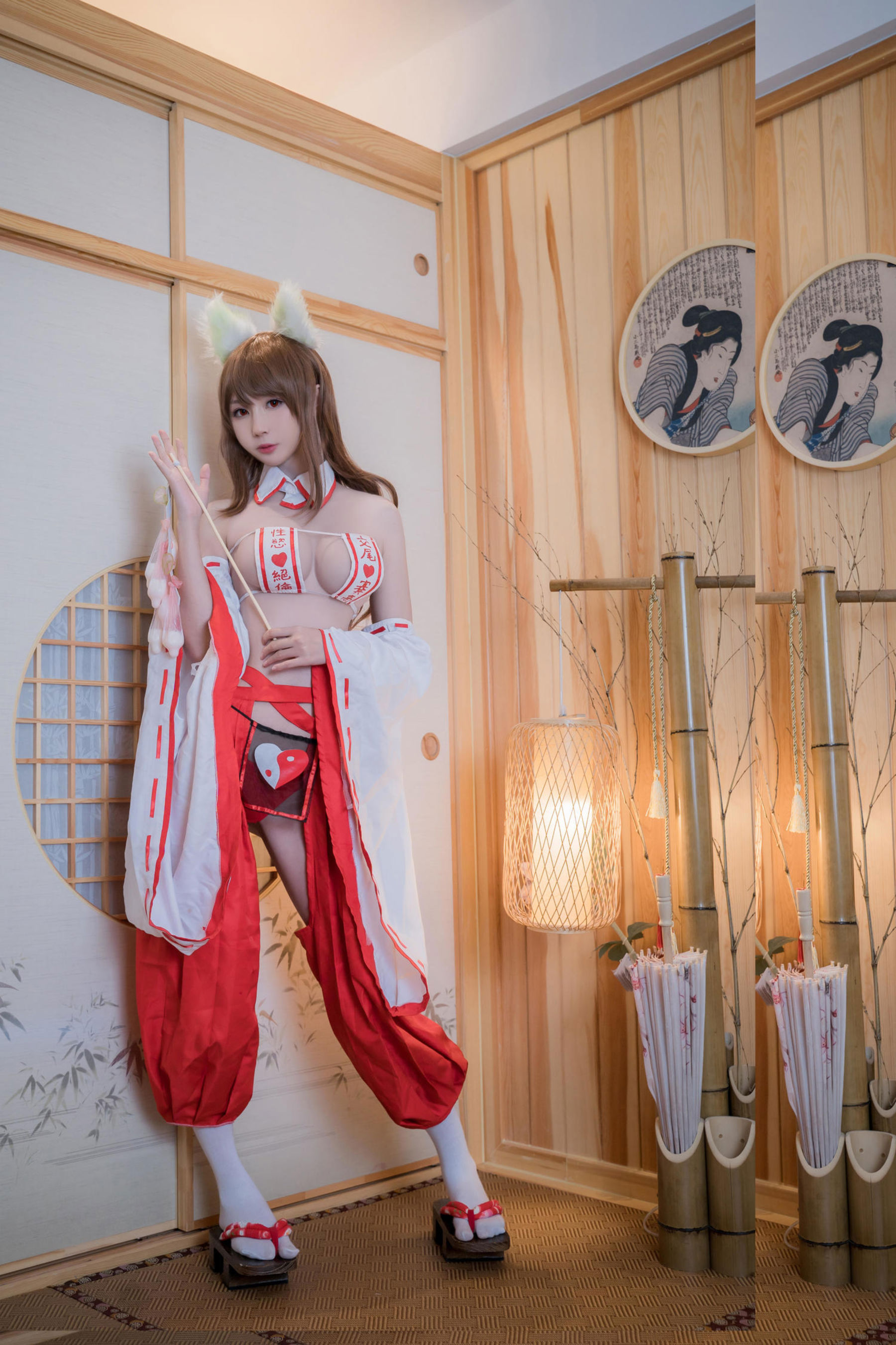 西园寺南歌 写真 - 巫女本