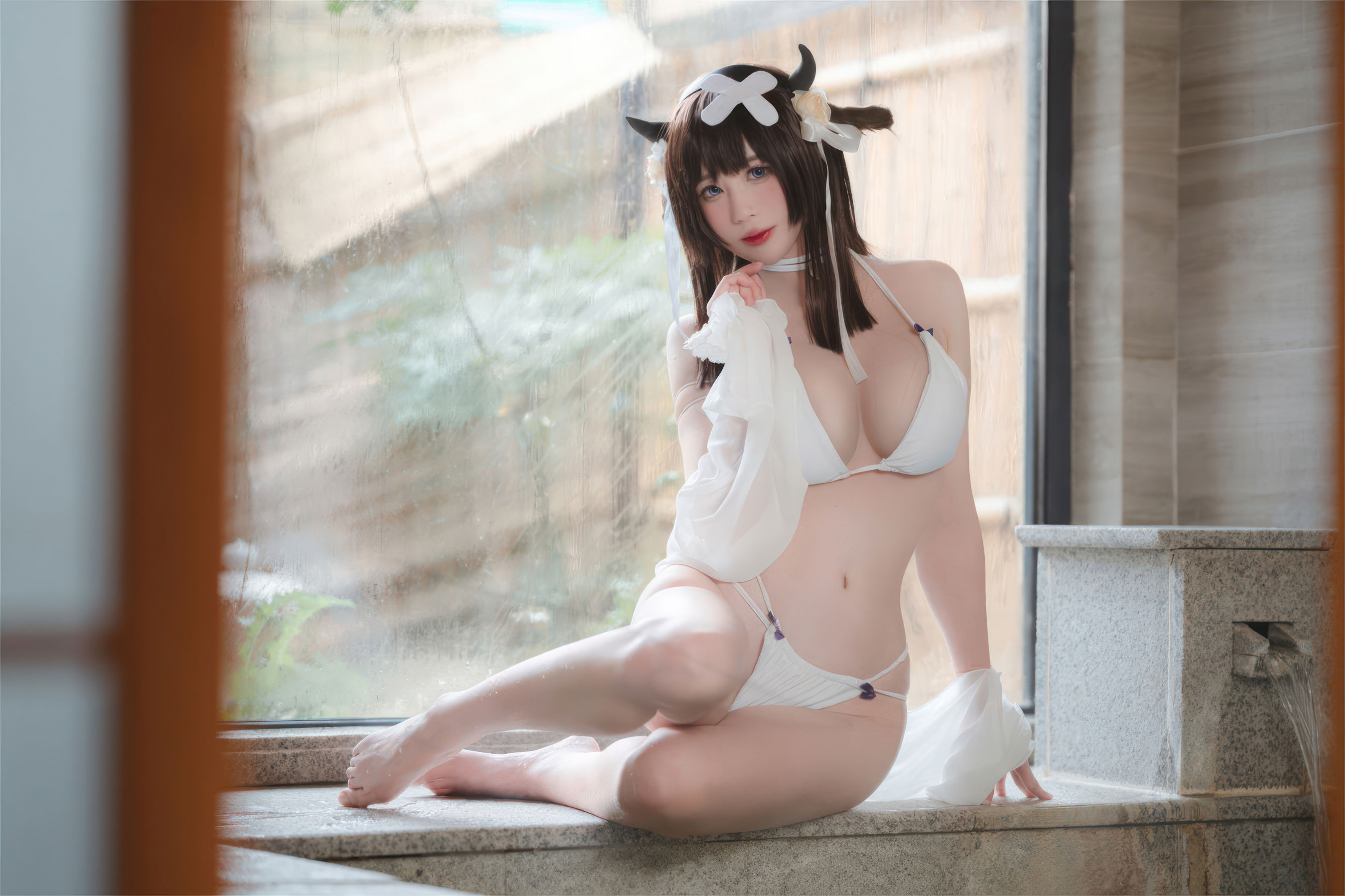 西园寺南歌 写真 - 碧蓝航线 樫野 比基尼