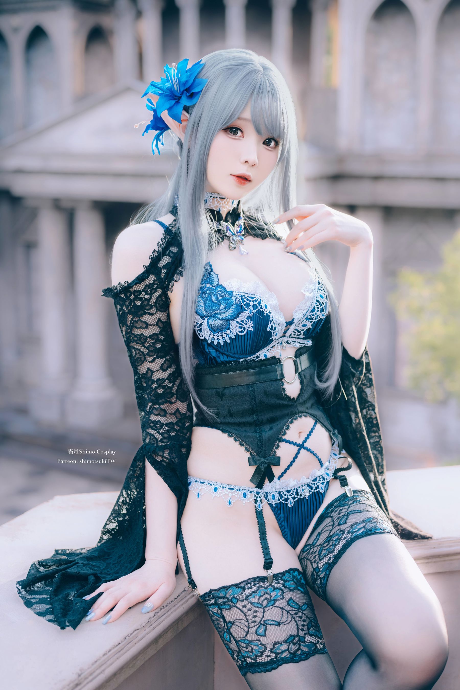 微博妹纸 霜月shimo - Original Dark Elf