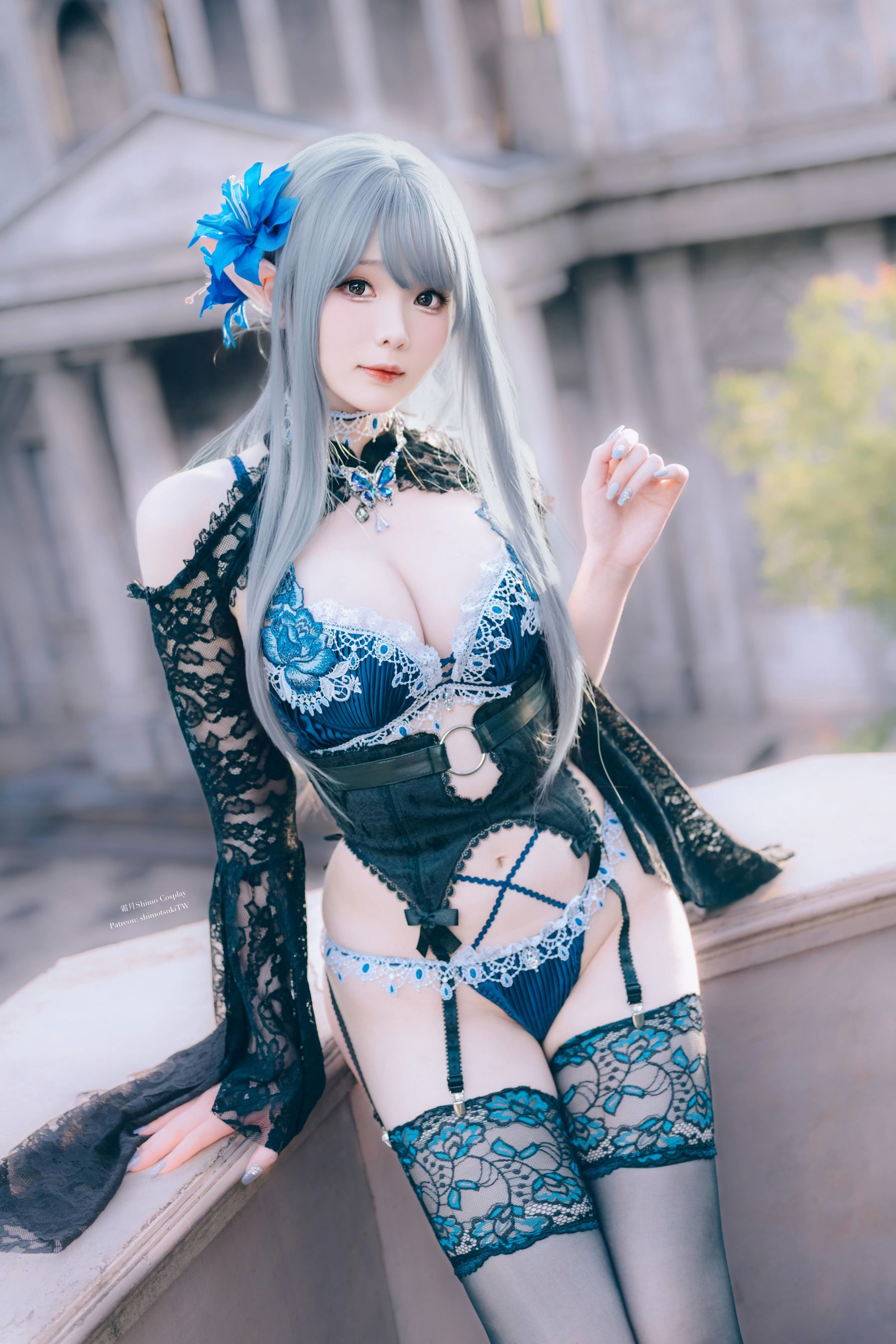 微博妹纸 霜月shimo - Original Dark Elf