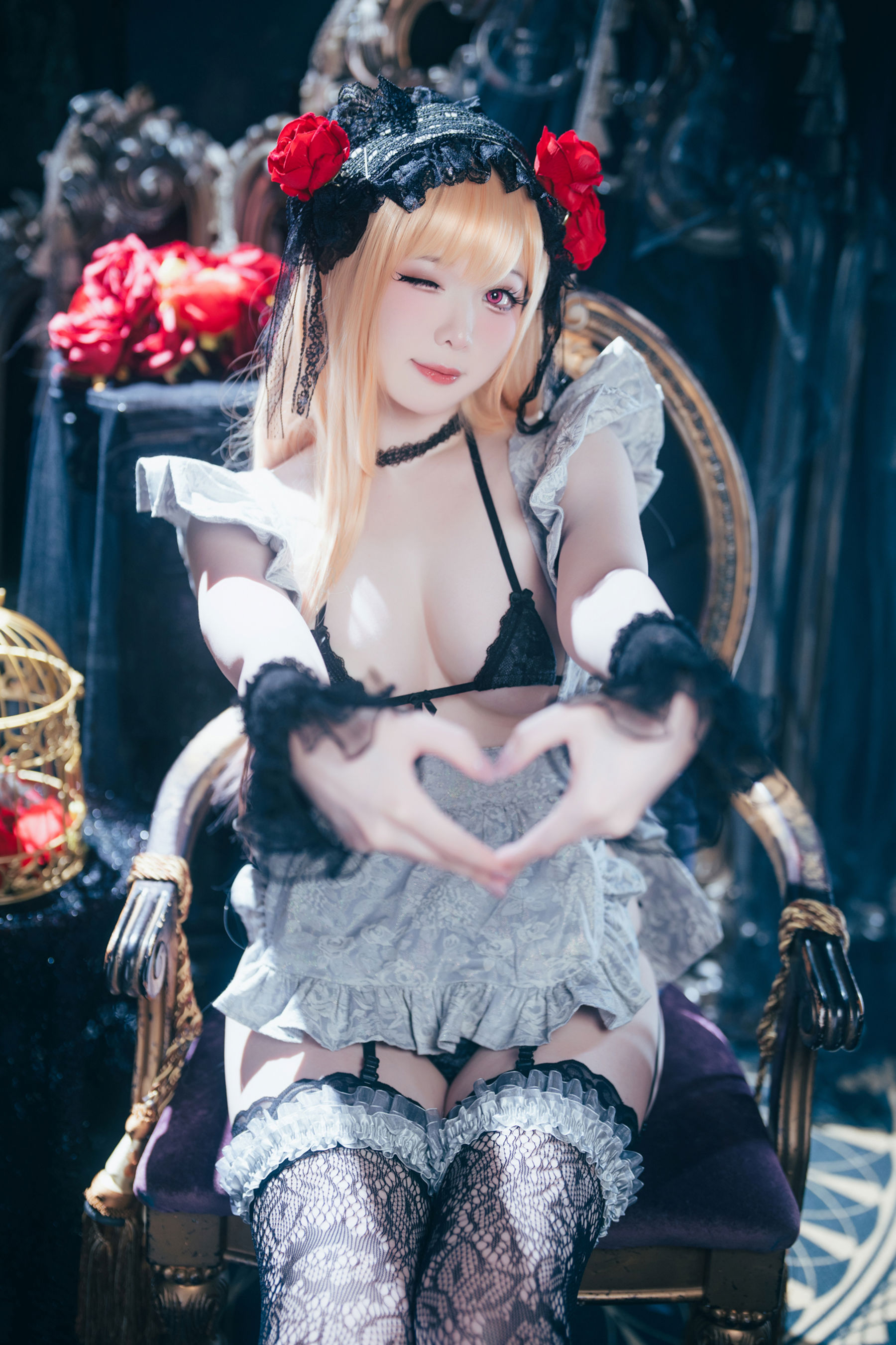 微博妹纸 霜月shimo - 喜多川海梦 My Dress-Up