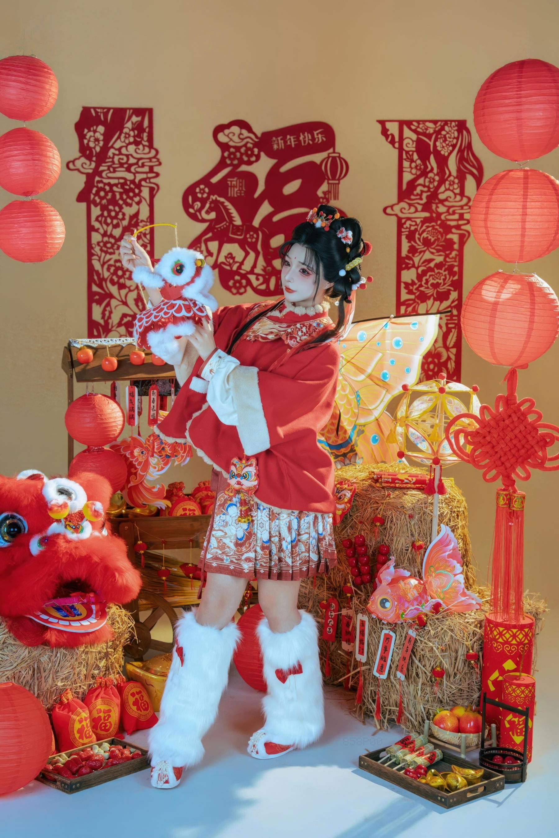 yuuhui玉汇 - 新春特辑 醒狮少女