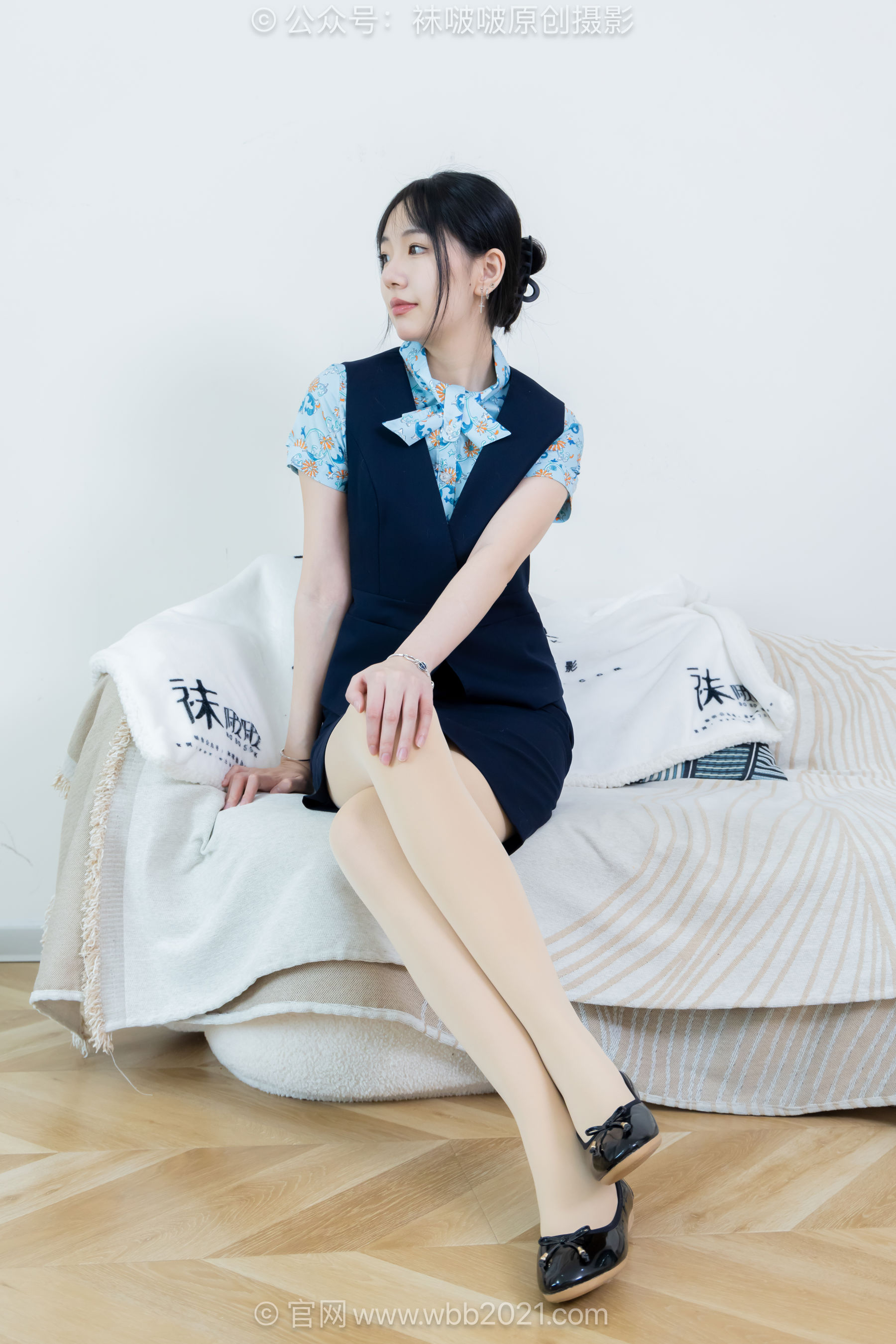 BoBoSocks袜啵啵 No.662 小甜豆 平底鞋、高跟鞋、厚黑丝、厚肉丝、制服