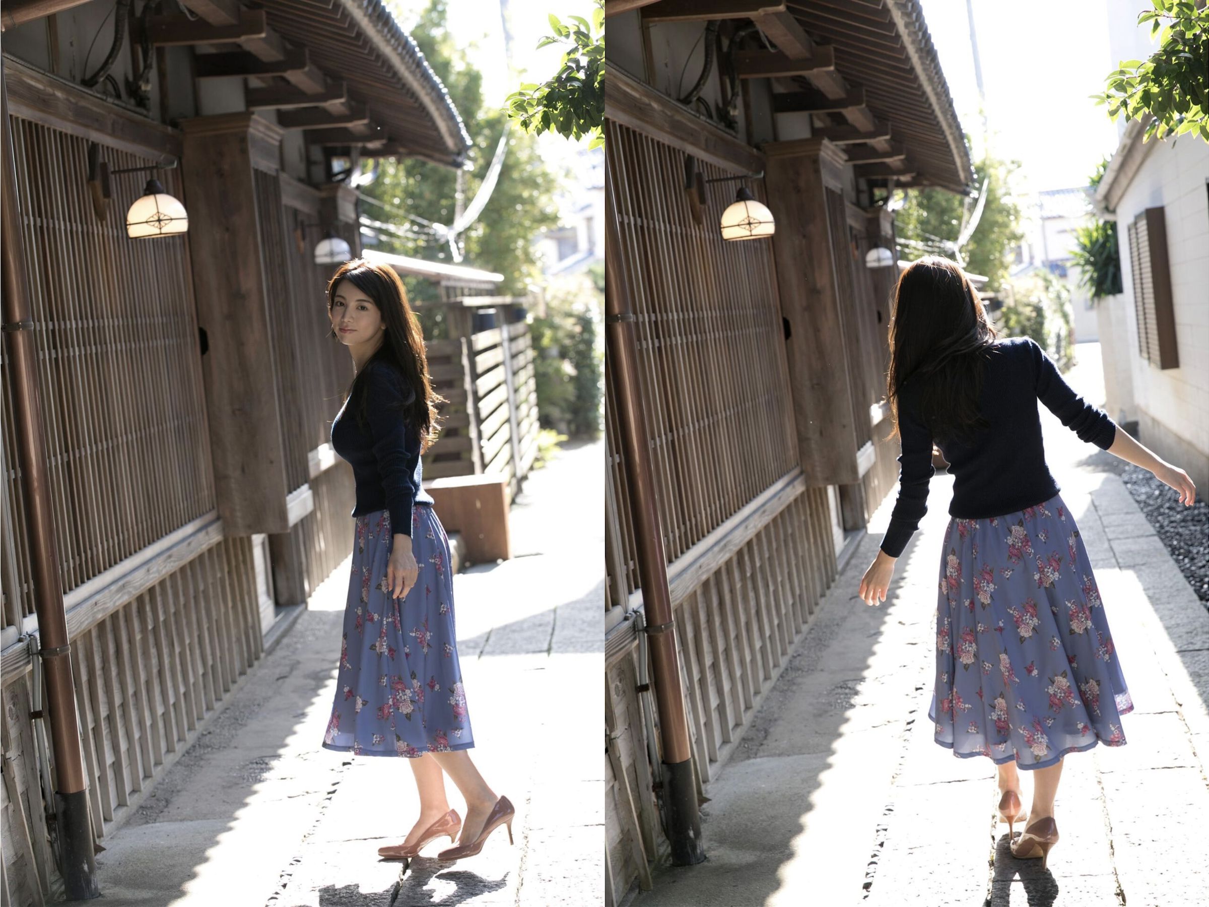 仲村美海 - 背中を流して