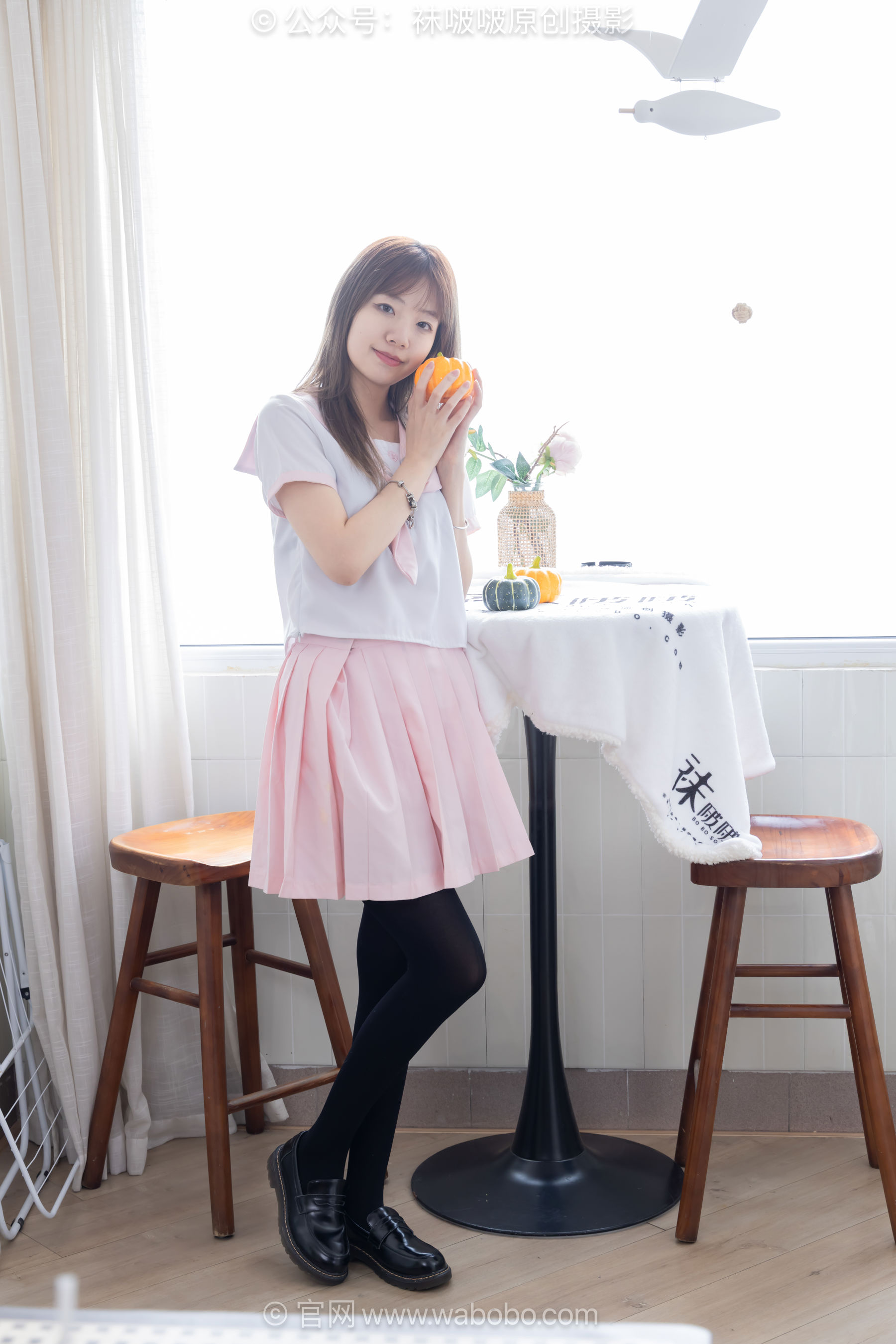 BoBoSocks袜啵啵 No.671 小甜豆 - 皮鞋、厚白丝、厚黑丝、jk制服