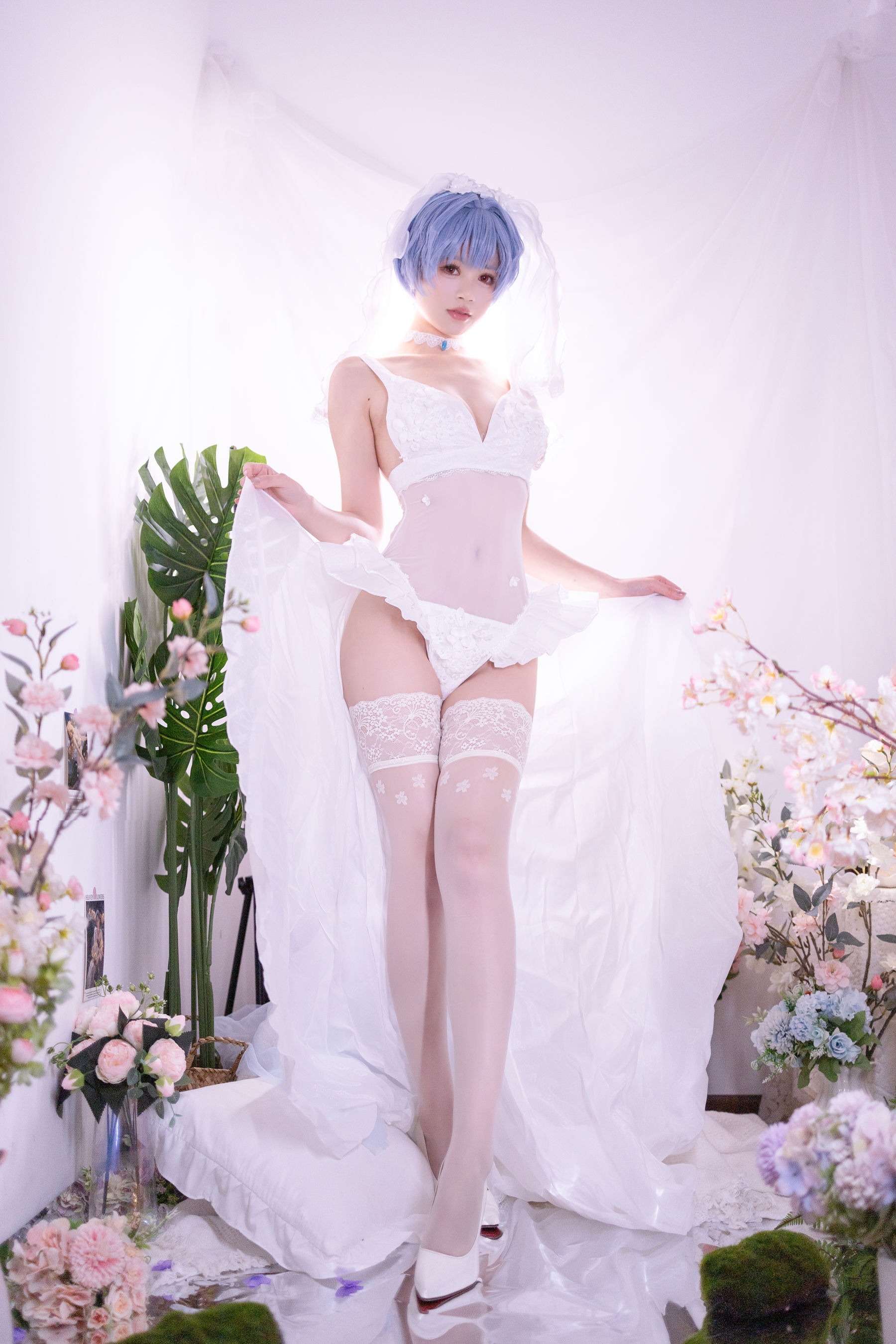 星黛鹿鹿(千反田鹿子) - EVA 绫波丽 花嫁