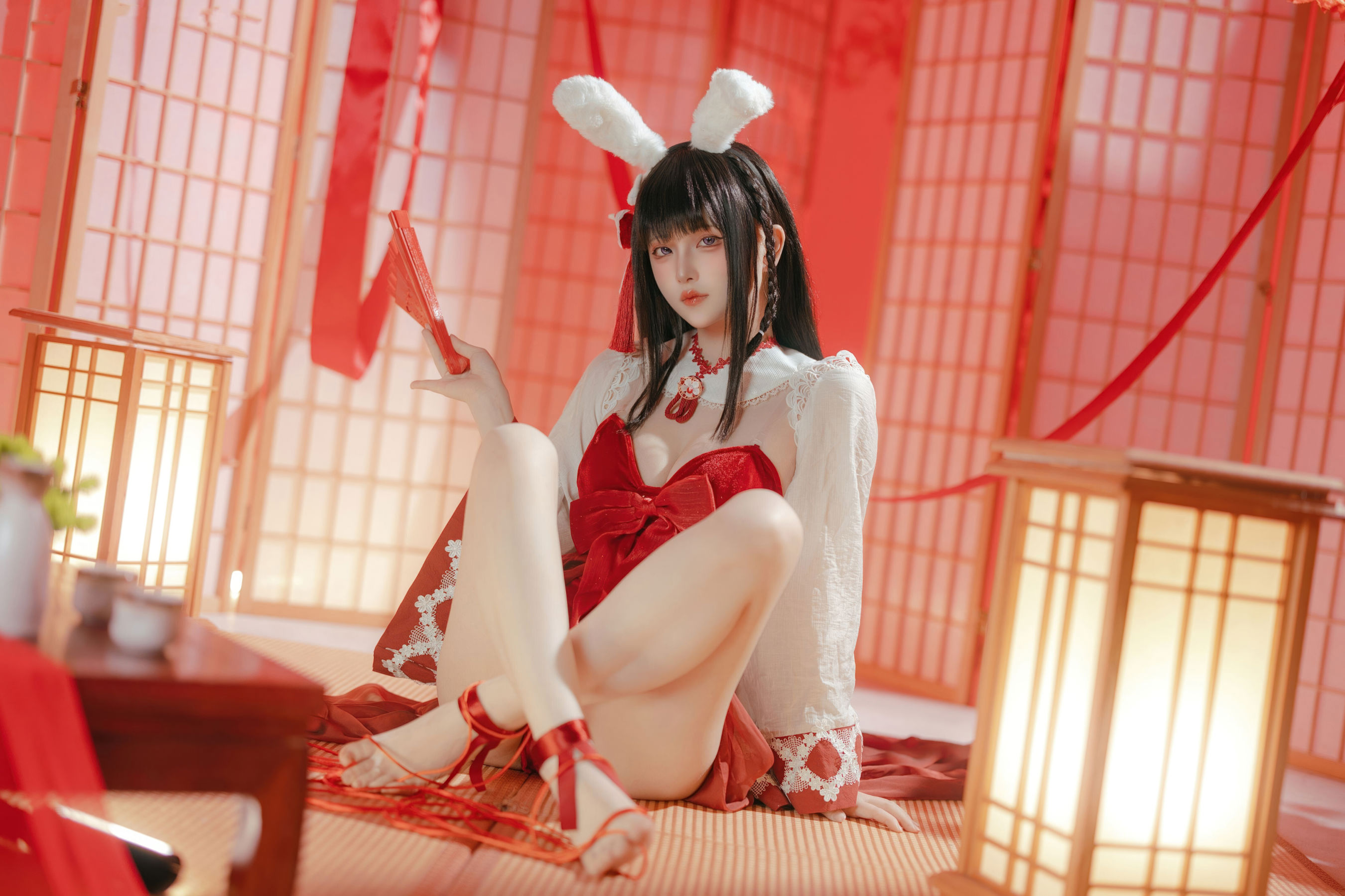 屿鱼 - 碧蓝航线 大山 祈愿的巫女兔