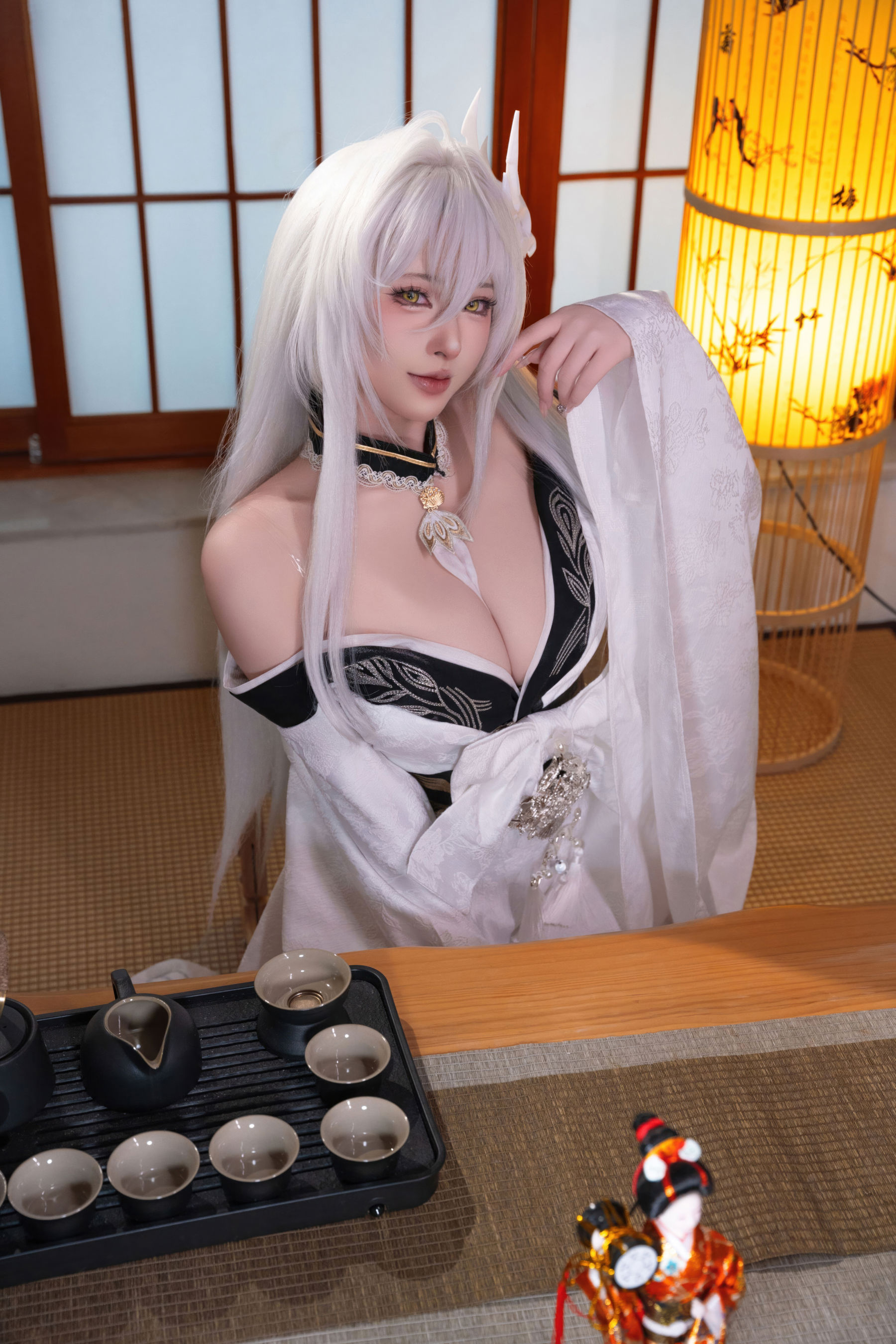 尤物清水由乃 - 碧蓝航线 白凤和服