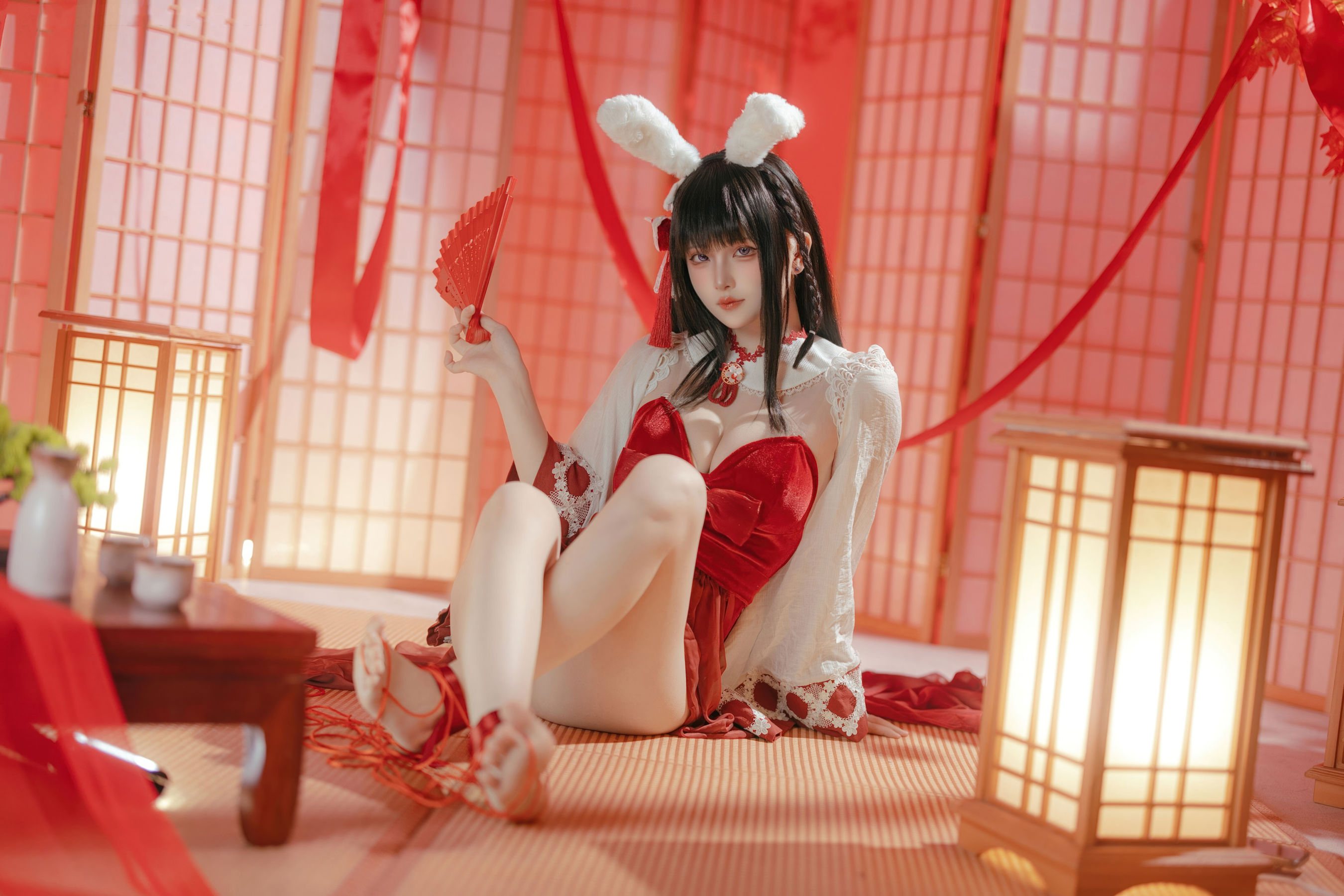 屿鱼 - 碧蓝航线 大山 祈愿的巫女兔