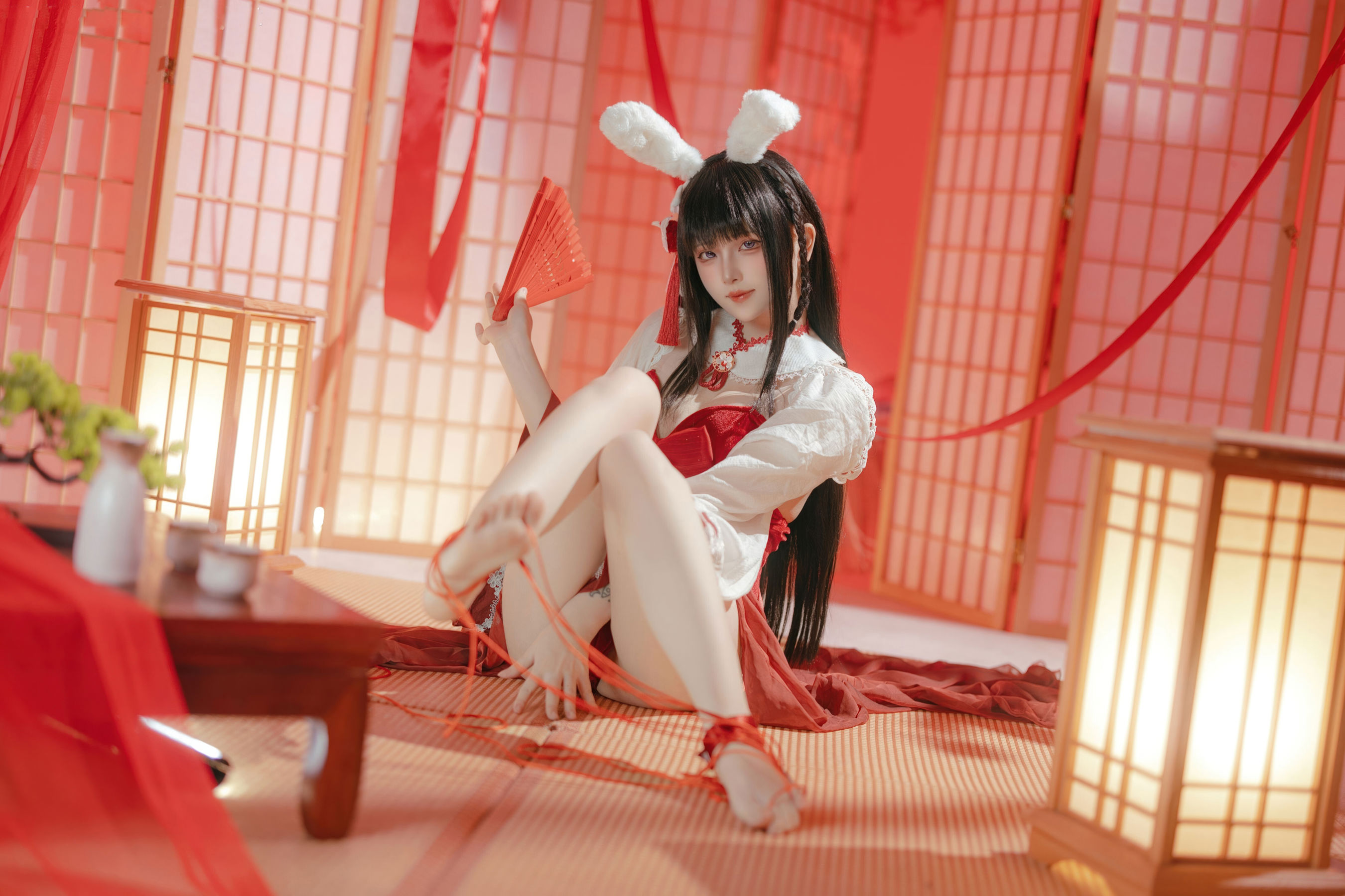 屿鱼 - 碧蓝航线 大山 祈愿的巫女兔