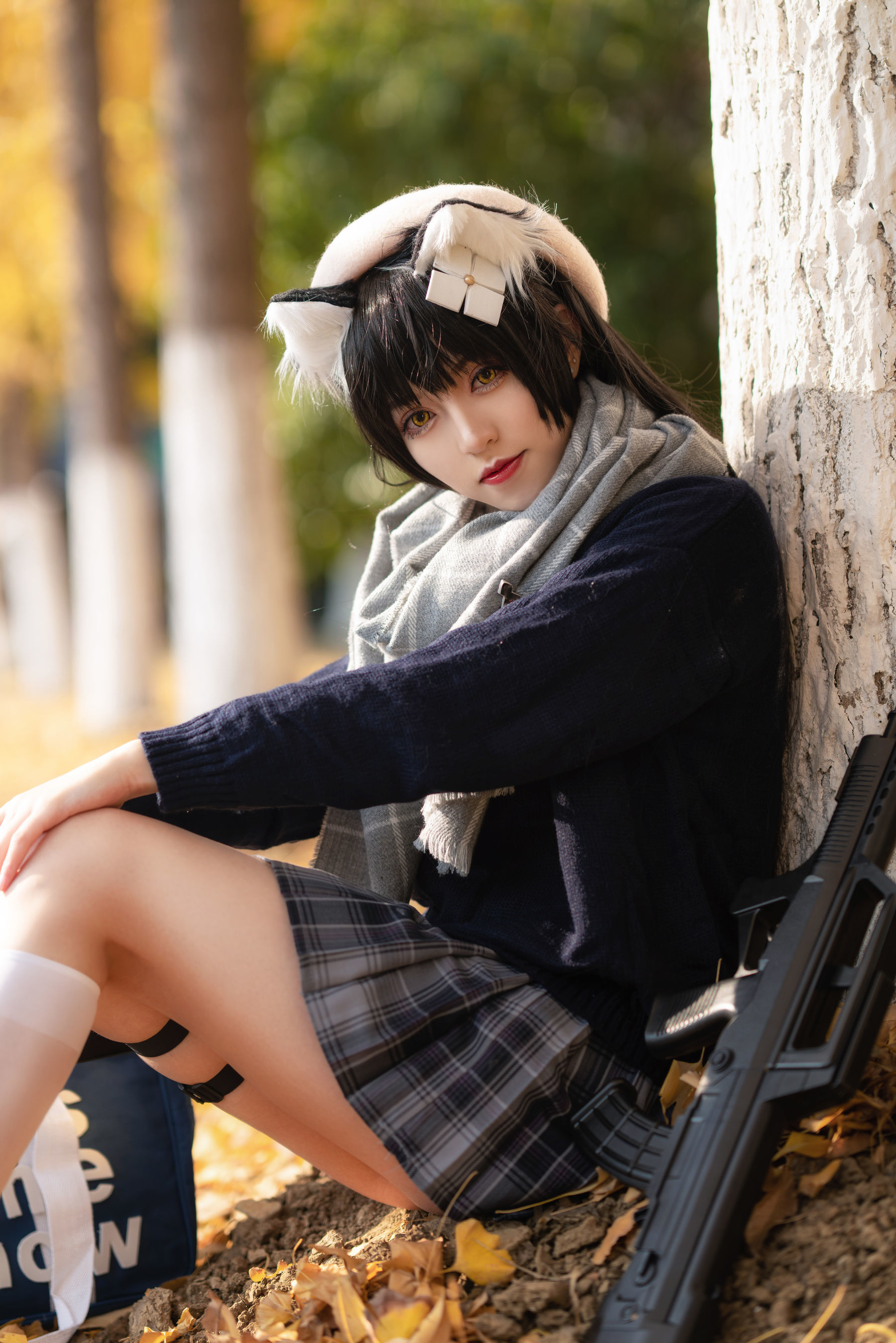 [COS福利] Coser__KETTOE - 95式纯白毕业季