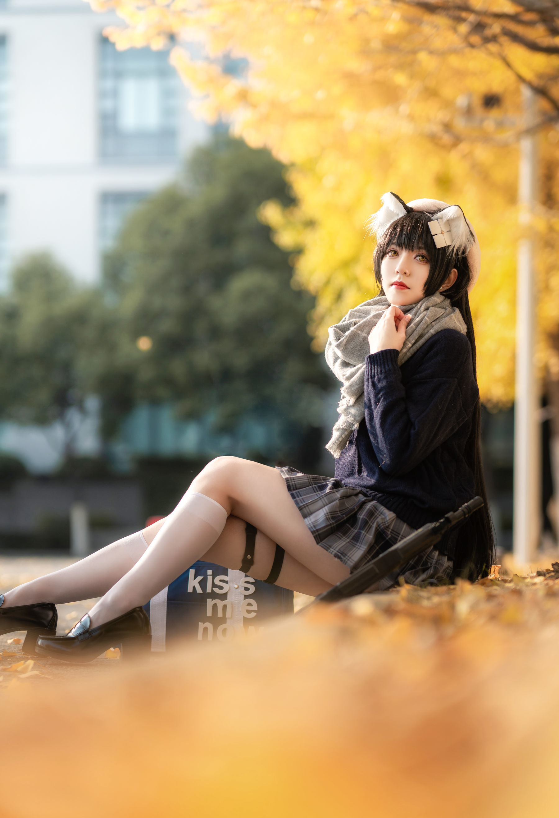 [COS福利] Coser__KETTOE - 95式纯白毕业季