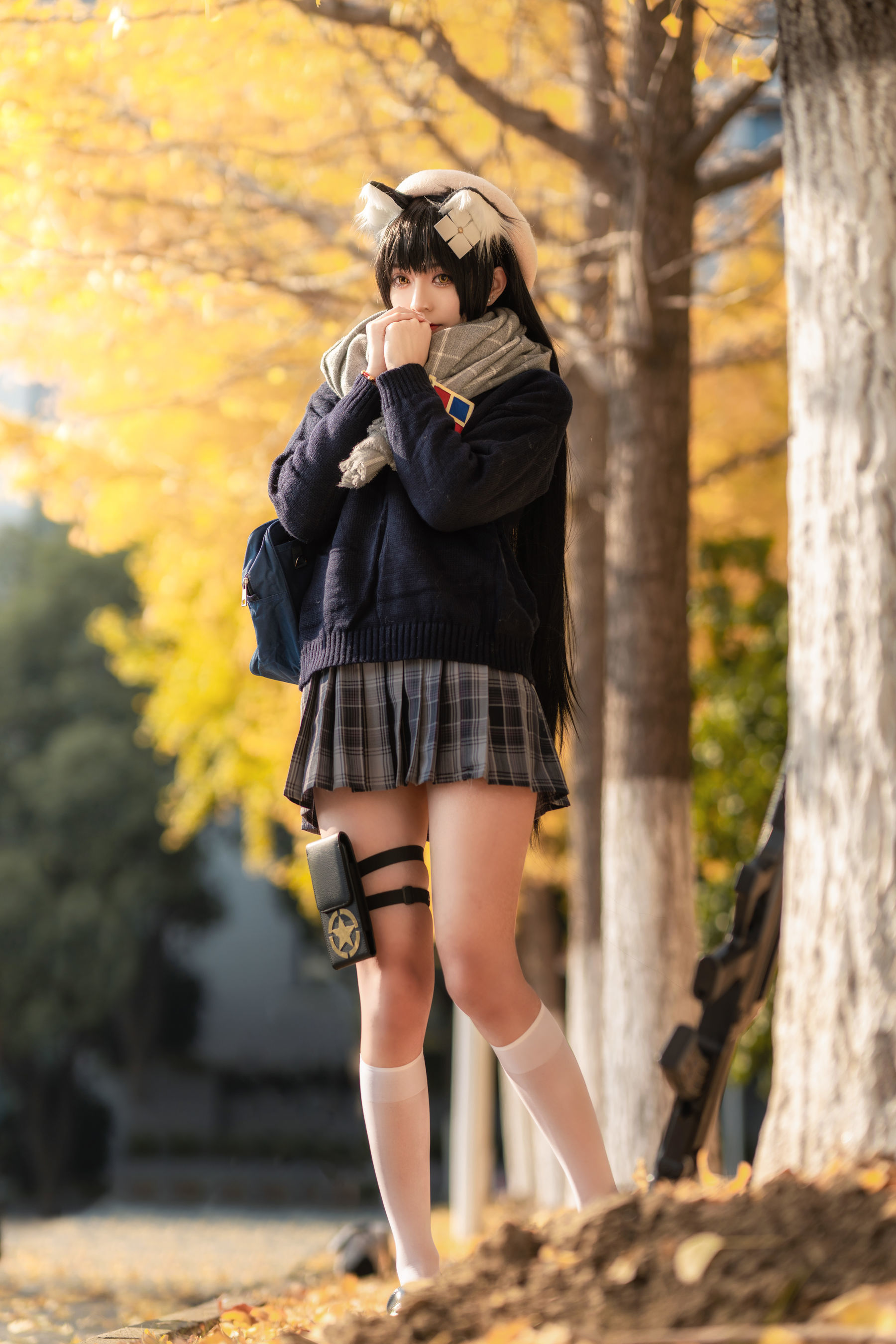 [COS福利] Coser__KETTOE - 95式纯白毕业季