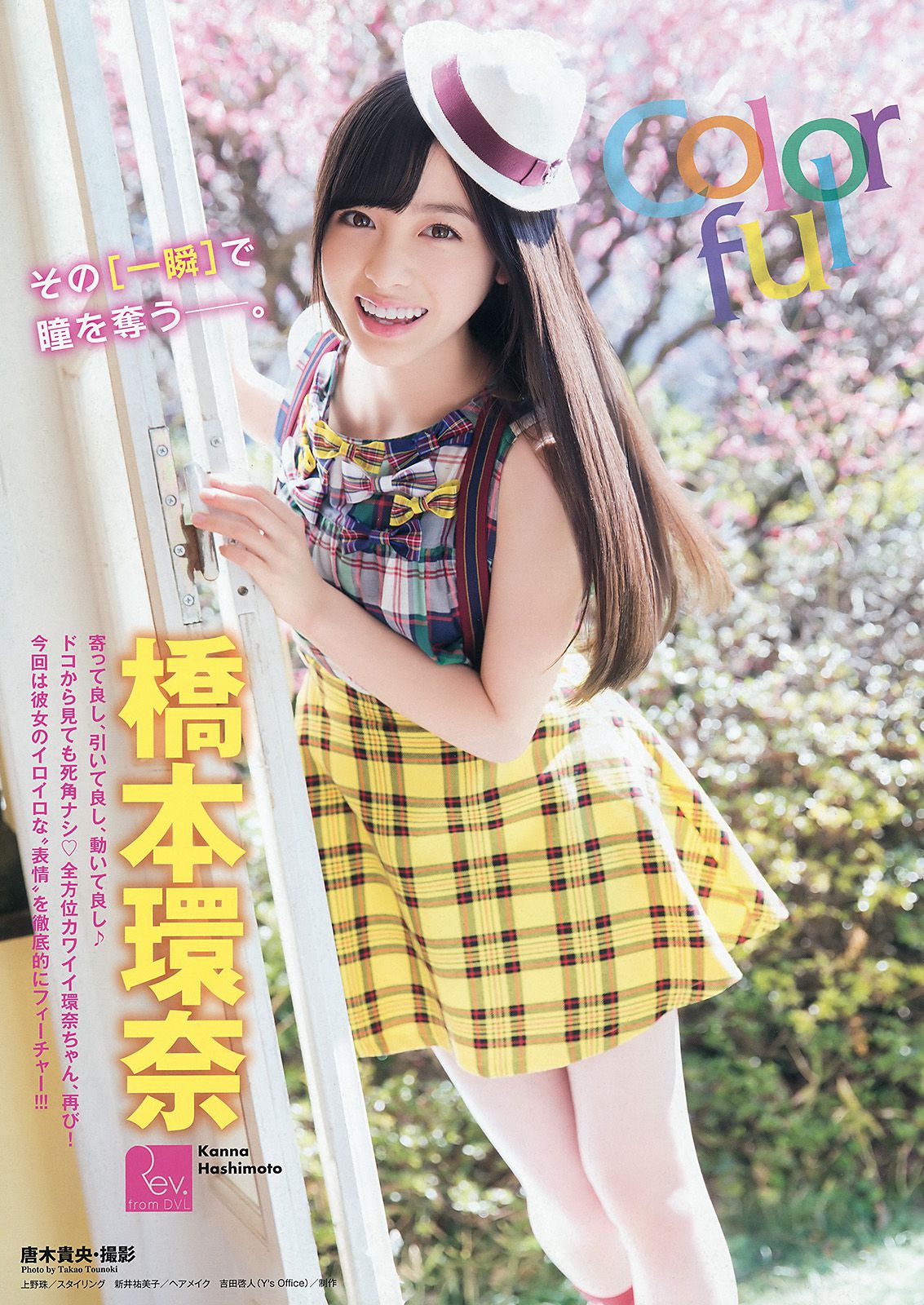 橋本環奈 大貫彩香 大場美奈 [Young Animal] 2015年No.07 写真杂志