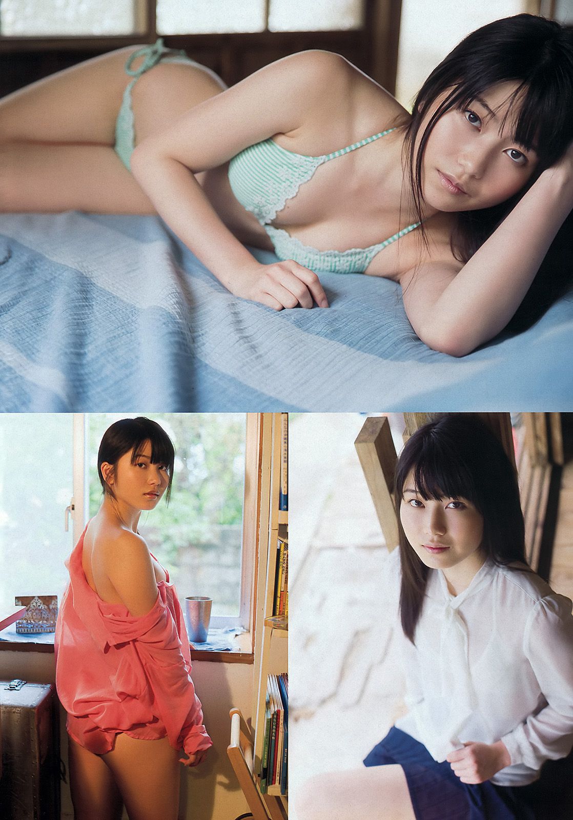 ももいろクローバーZ 横山由依 新川優愛 上間美緒 杉原杏璃 矢神久美 [Weekly Playboy] 2013年No.20 写真杂志